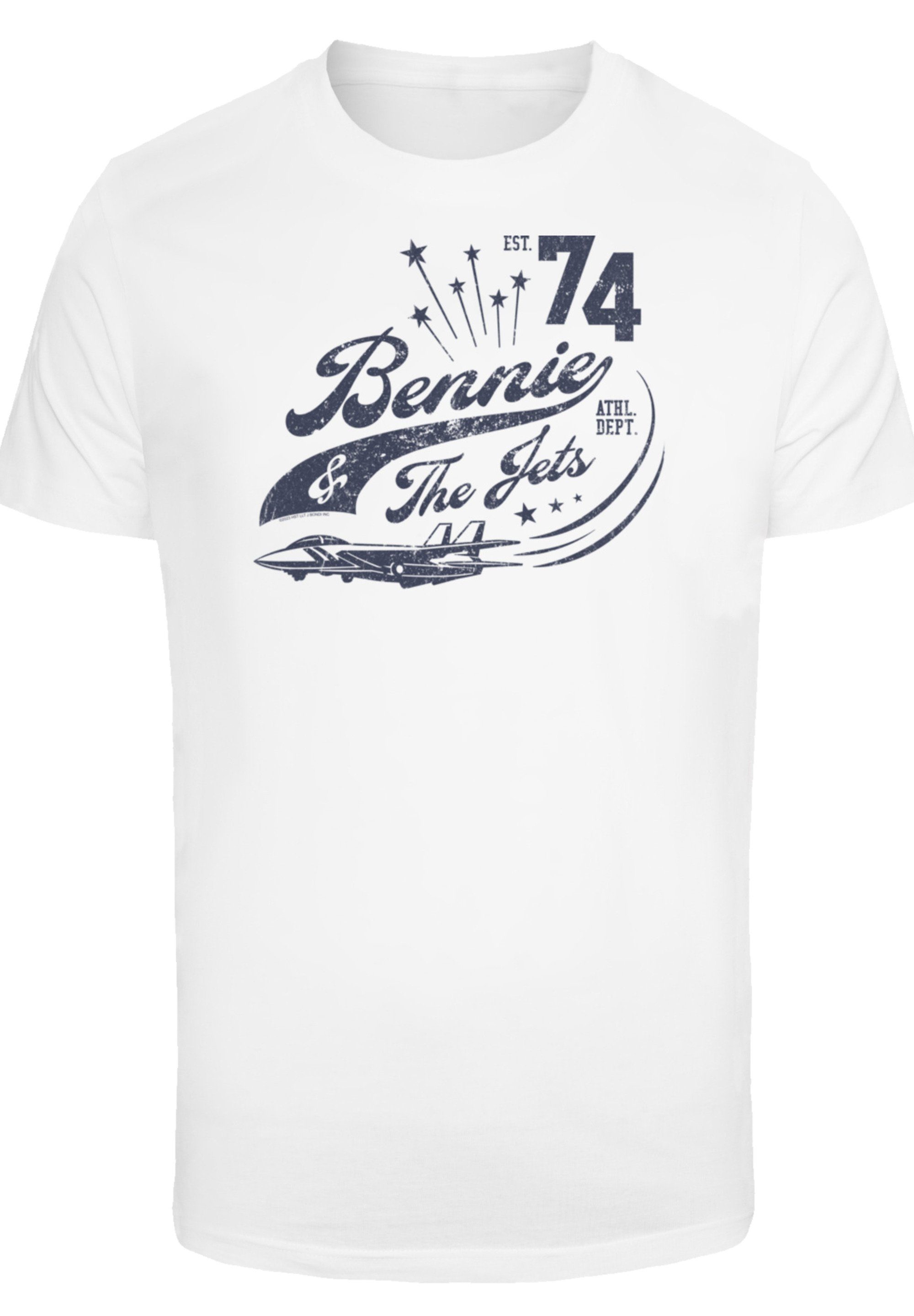 John Jets Elton And Band, The weiß Musik, Bennie F4NT4STIC Logo T-Shirt