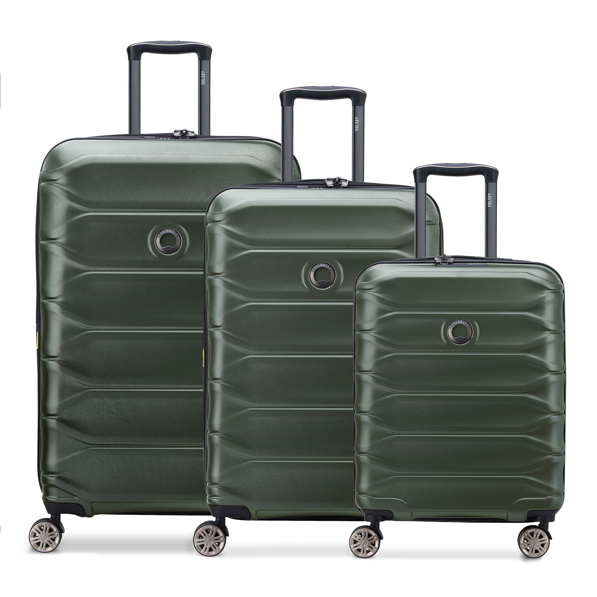 Delsey Paris Чемоданы на колесах et Meteor, 4 Rollen, (3-teilig, 3 tlg), Polycarbonat