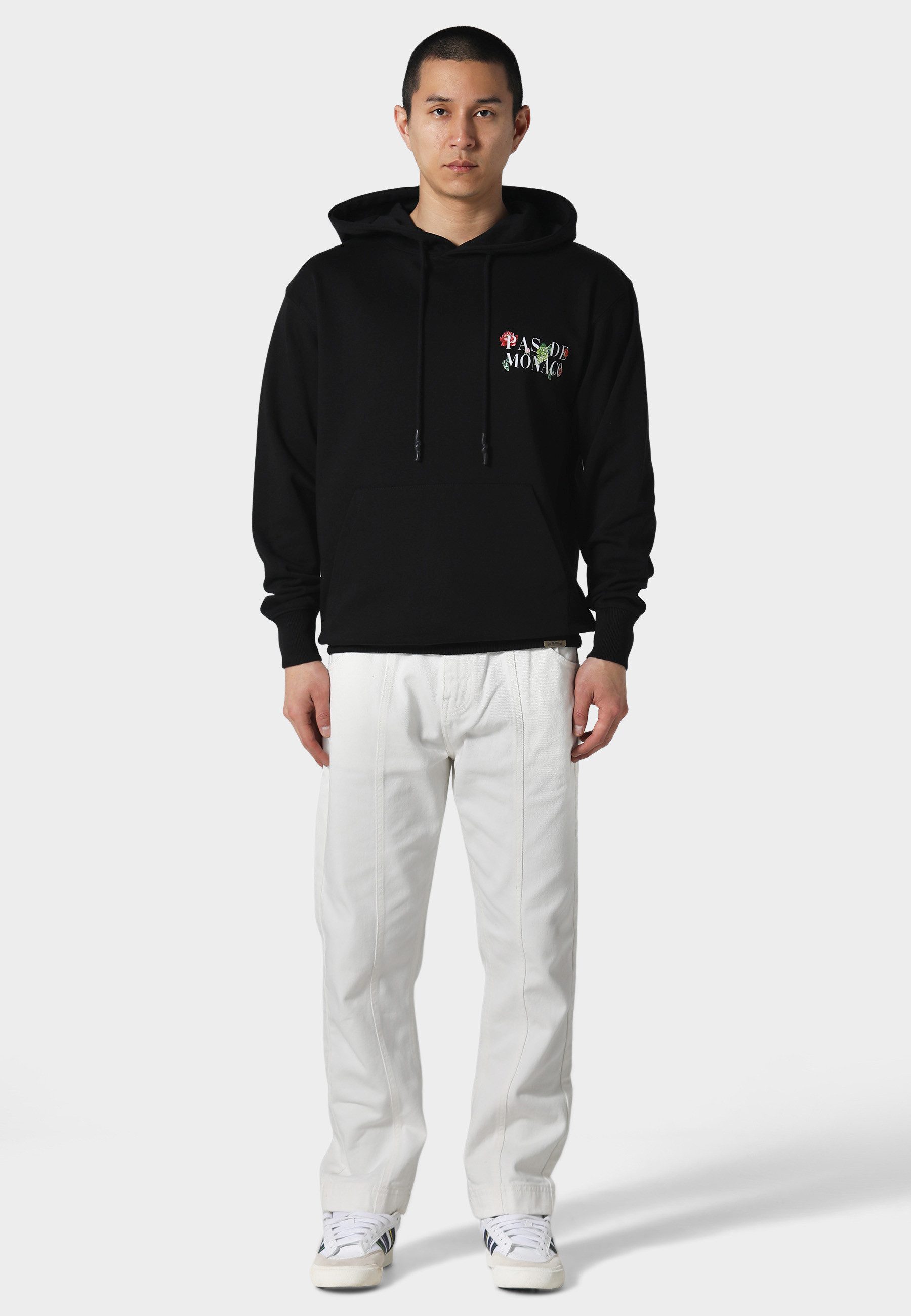 Pas De Monaco Kapuzenpullover Pas De Monaco FLORALE-H HOODY (1-tlg)