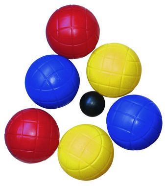 L.A. Sports Spielesammlung, Garten- und Strand-Spiele Garten Strandspiele Spiel-Set Badminton Boccia Beach-Ball Boing-Ball