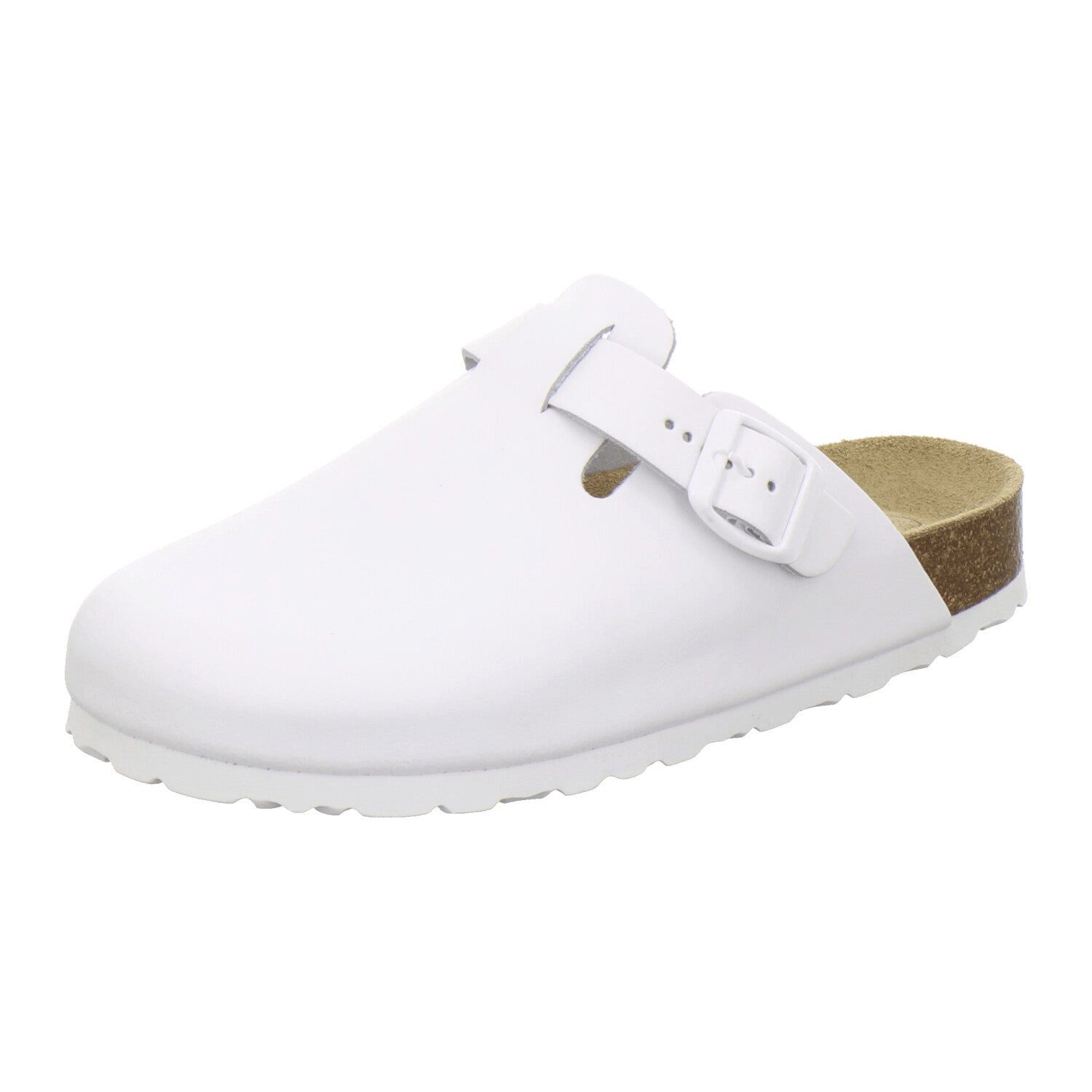 AFS-Schuhe Damen Clog aus Glattleder mit Fußbett, Made in Germany