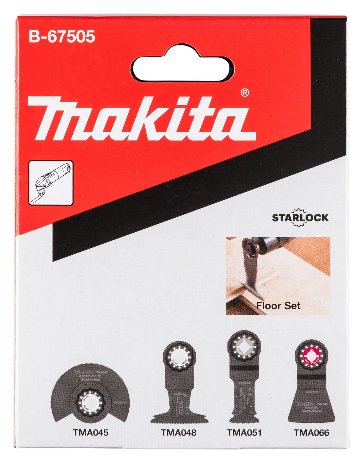 Makita Sägeblatt MakitaB-67505 Fußbodenset 4tl.