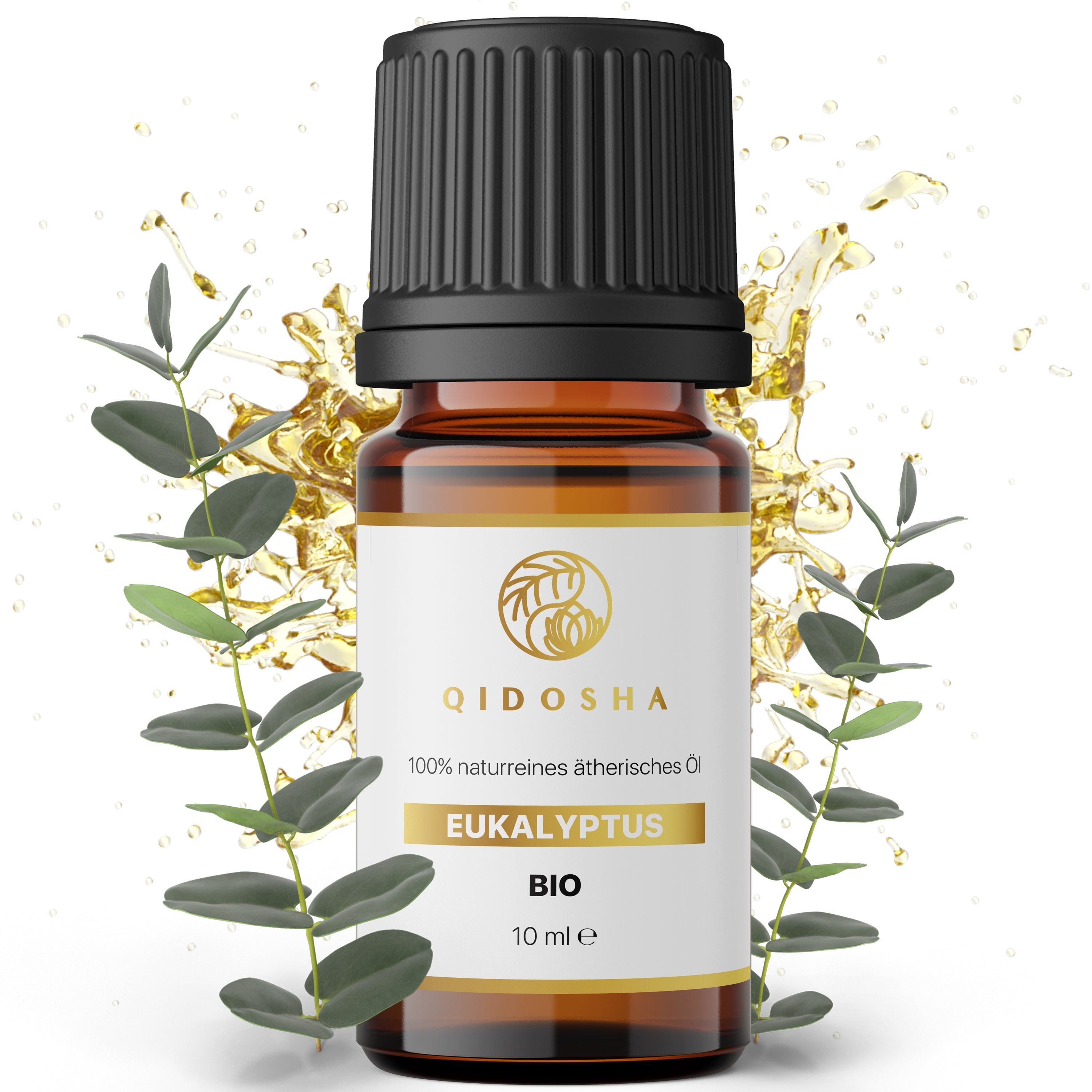 QIDOSHA Duftöl Eukalyptus - Ätherisches BIO Eukalyptus Öl