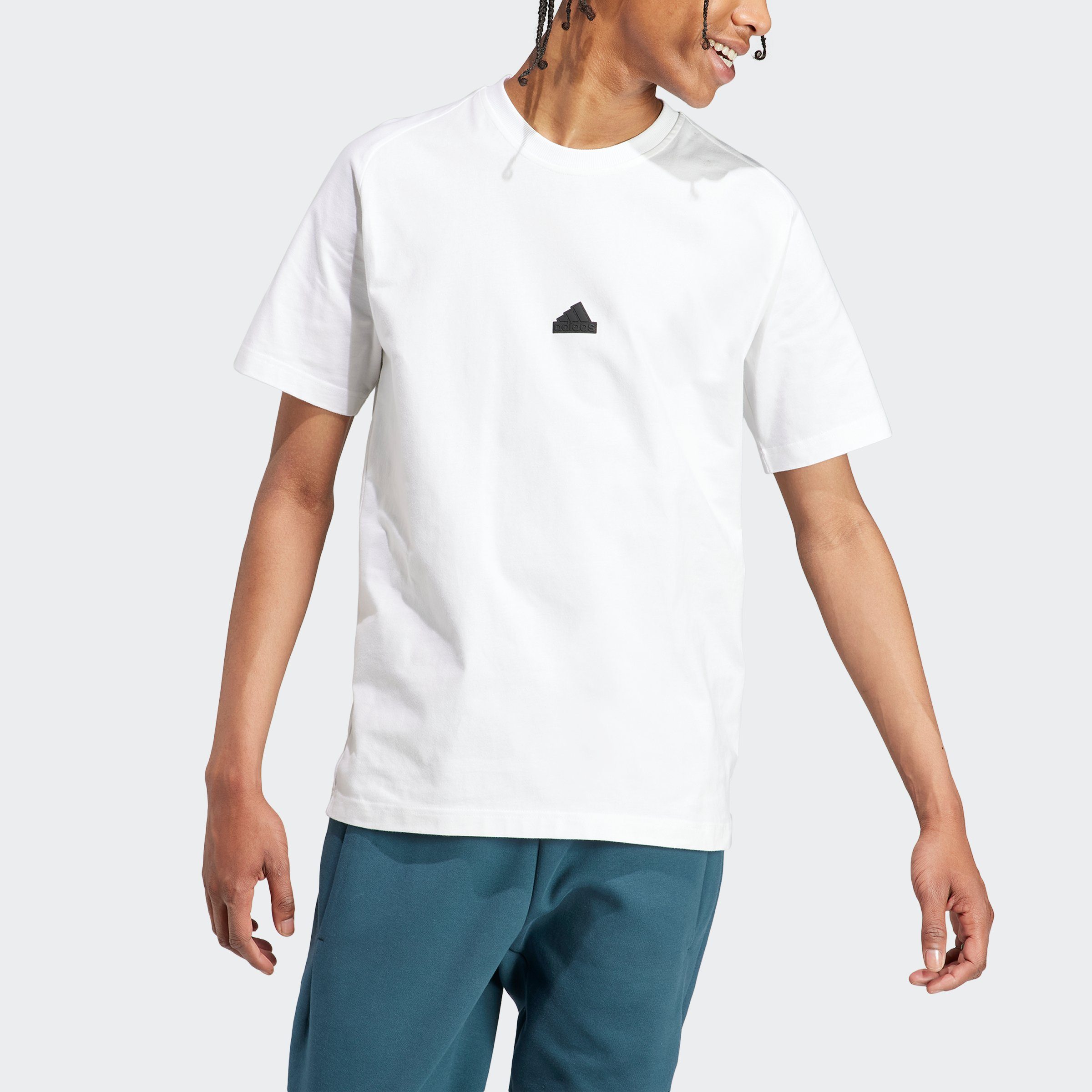 adidas Sportswear T-Shirt ADIDAS Z.N.E. White