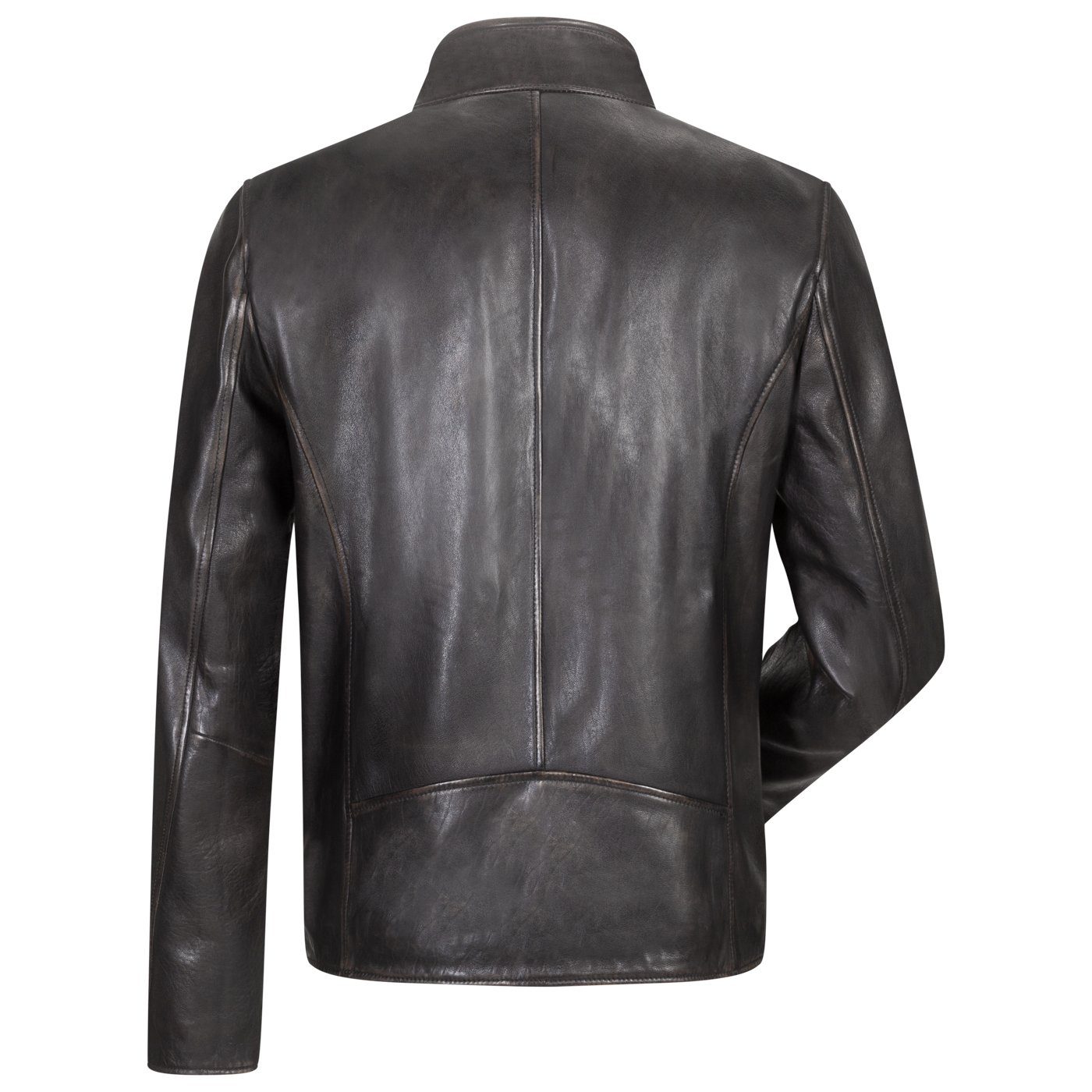 Milestone Lederjacke Nilo Herrenjacke mit Fütterung aus Lammnappa Leder günstig online kaufen