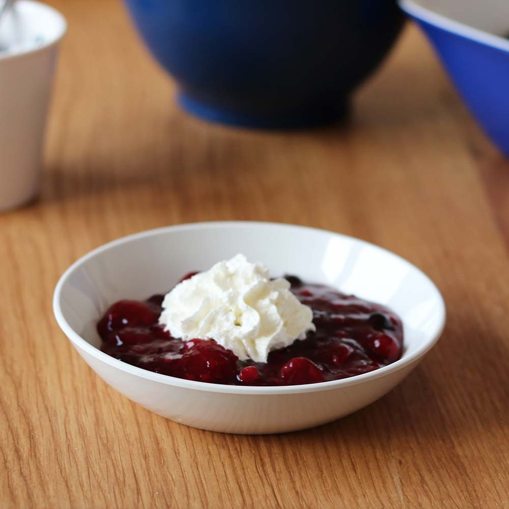Ornamin Dessertteller Puristisch - Kunststoffteller, Kunststoffgeschirr l Camping l Outdoor l Gastronomie l BPA-frei