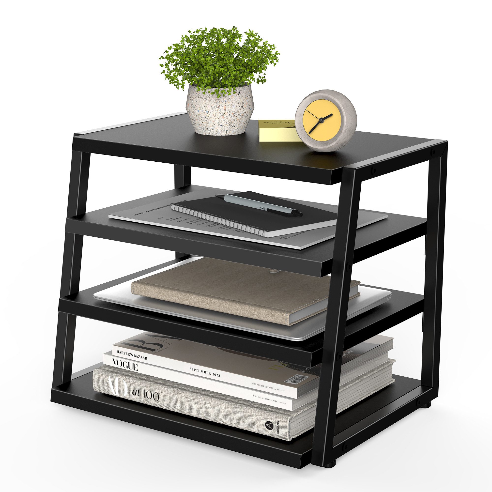 Fenge Dokumentenhalter Schreibtisch Organizer 4 Etagen günstig online kaufen