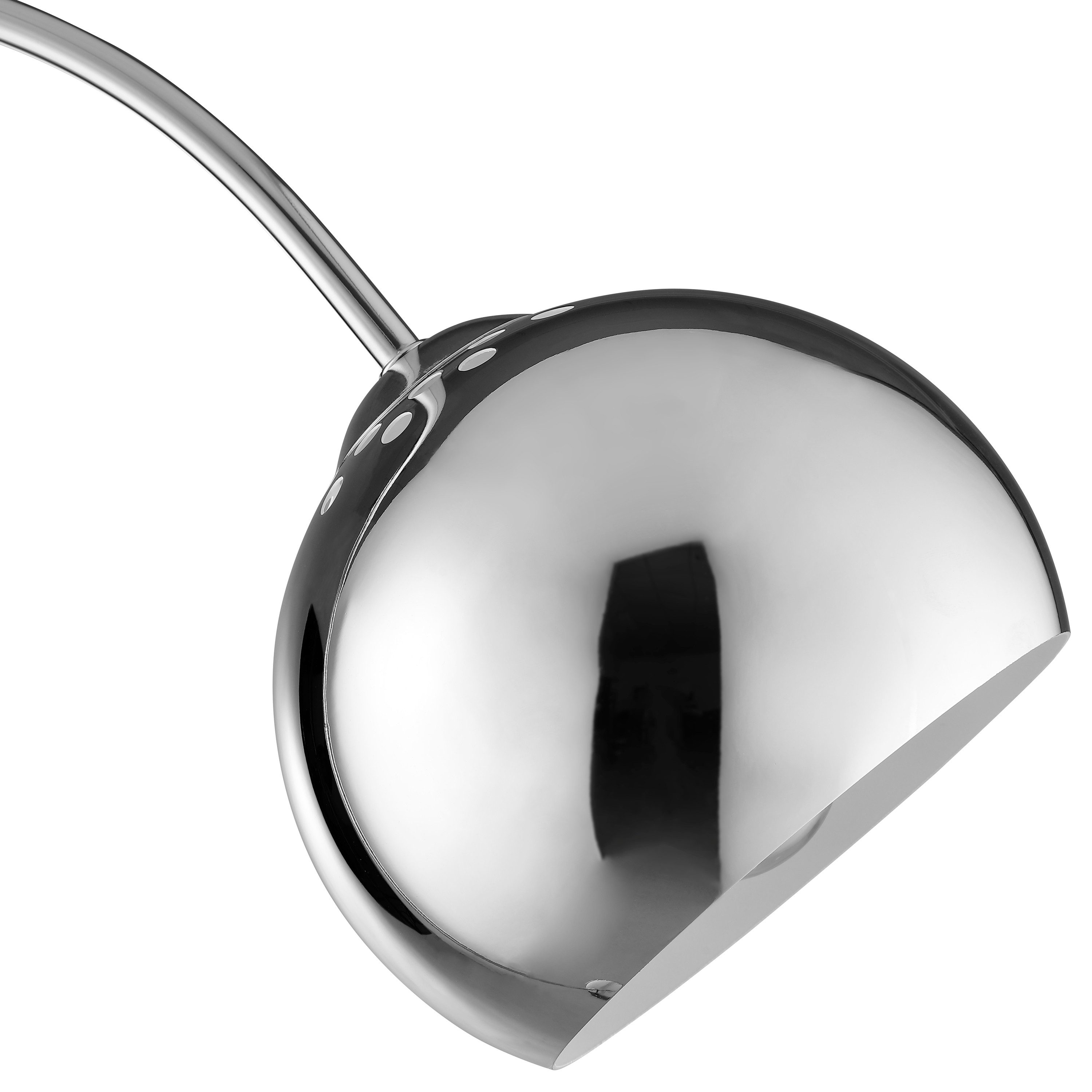 Brilliant Bogenlampe Helen, ohne Leuchtmittel, Bogenleuchte, E27 Fassung, 170x51 cm, Metall