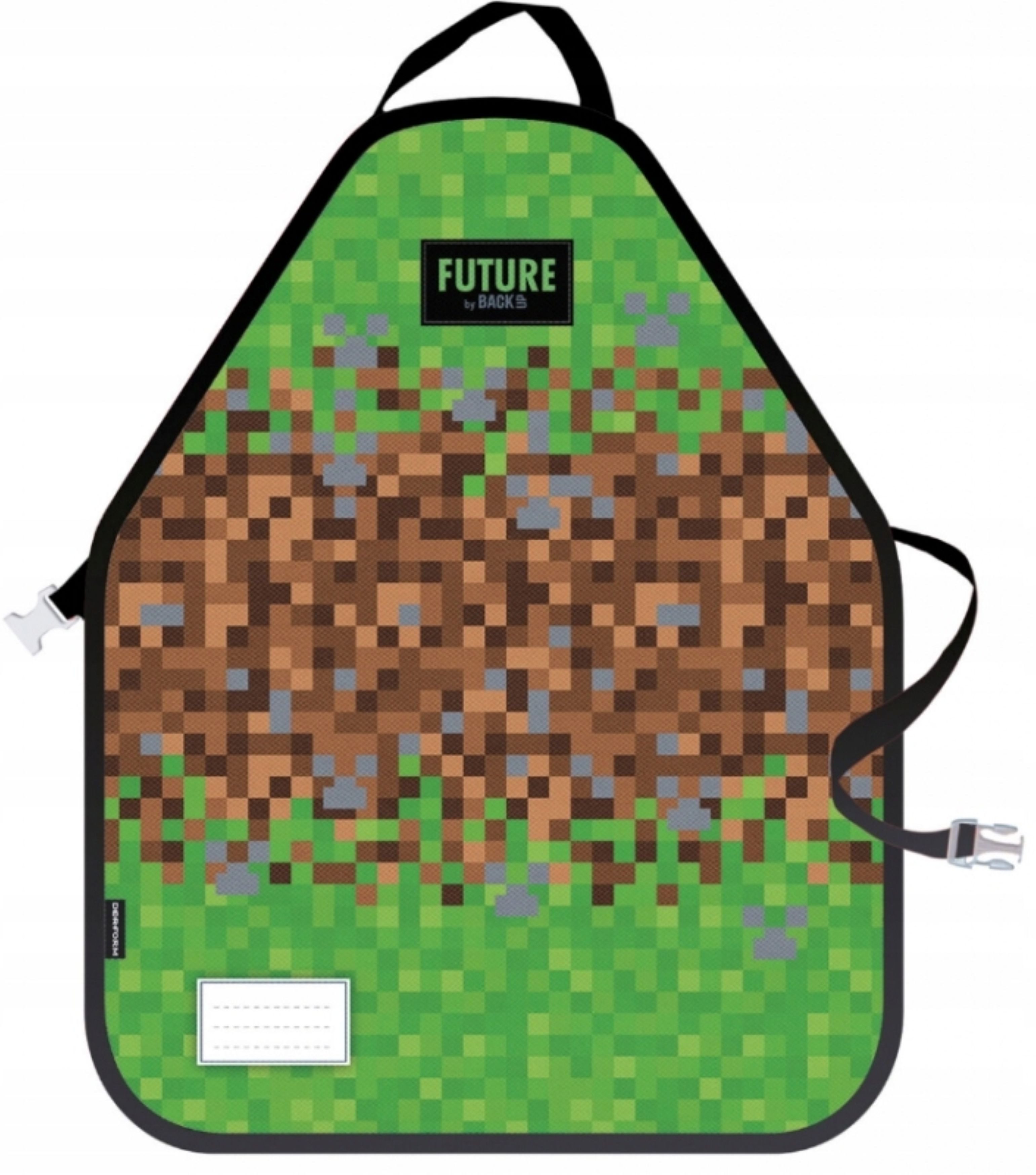 DERFORM Malschürze Backup Kinder Malschürze Game Pixel – Schutz beim Malen & Basteln
