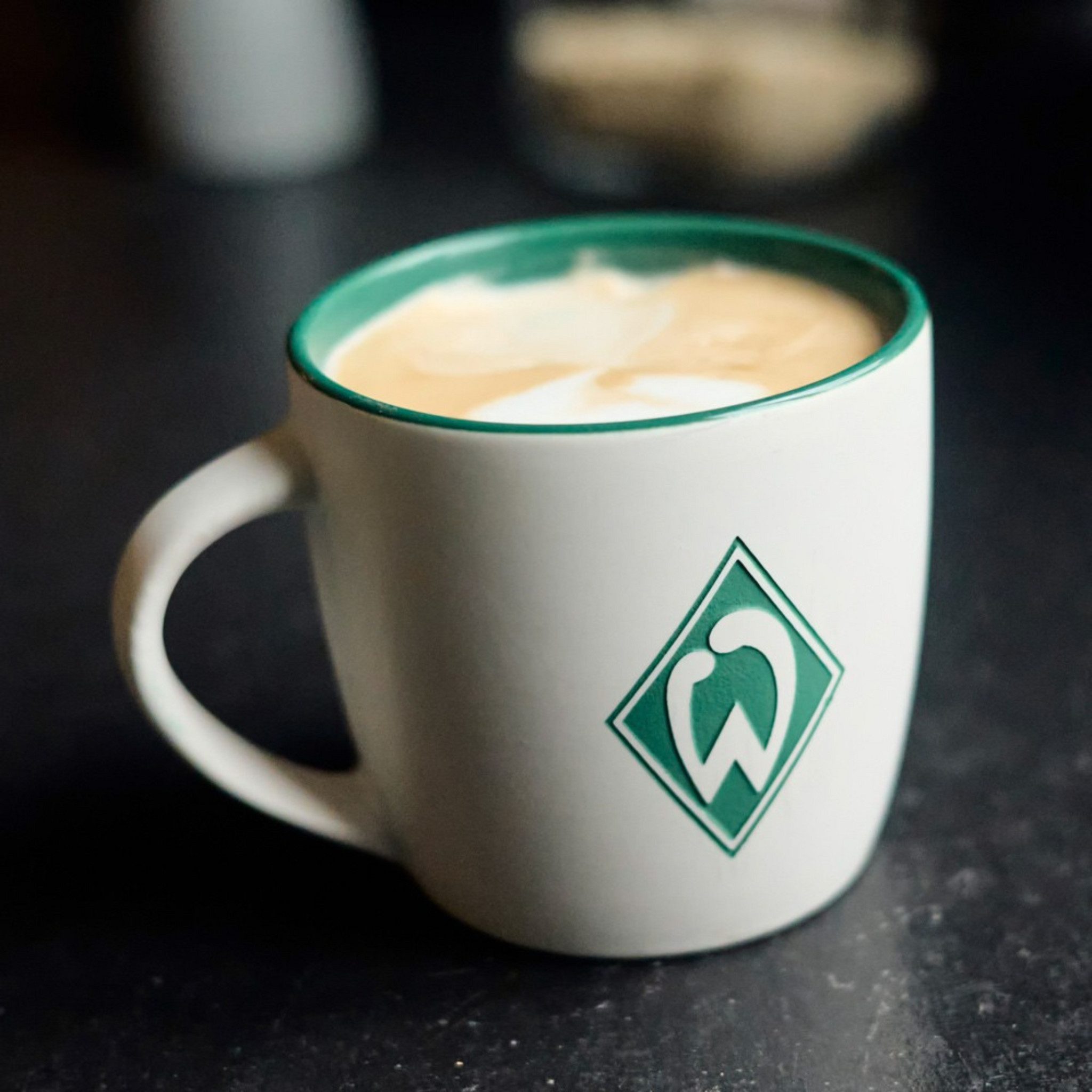 Werder Bremen Tasse SV Werder Bremen Tasse "Logo" - weiß, Keramik