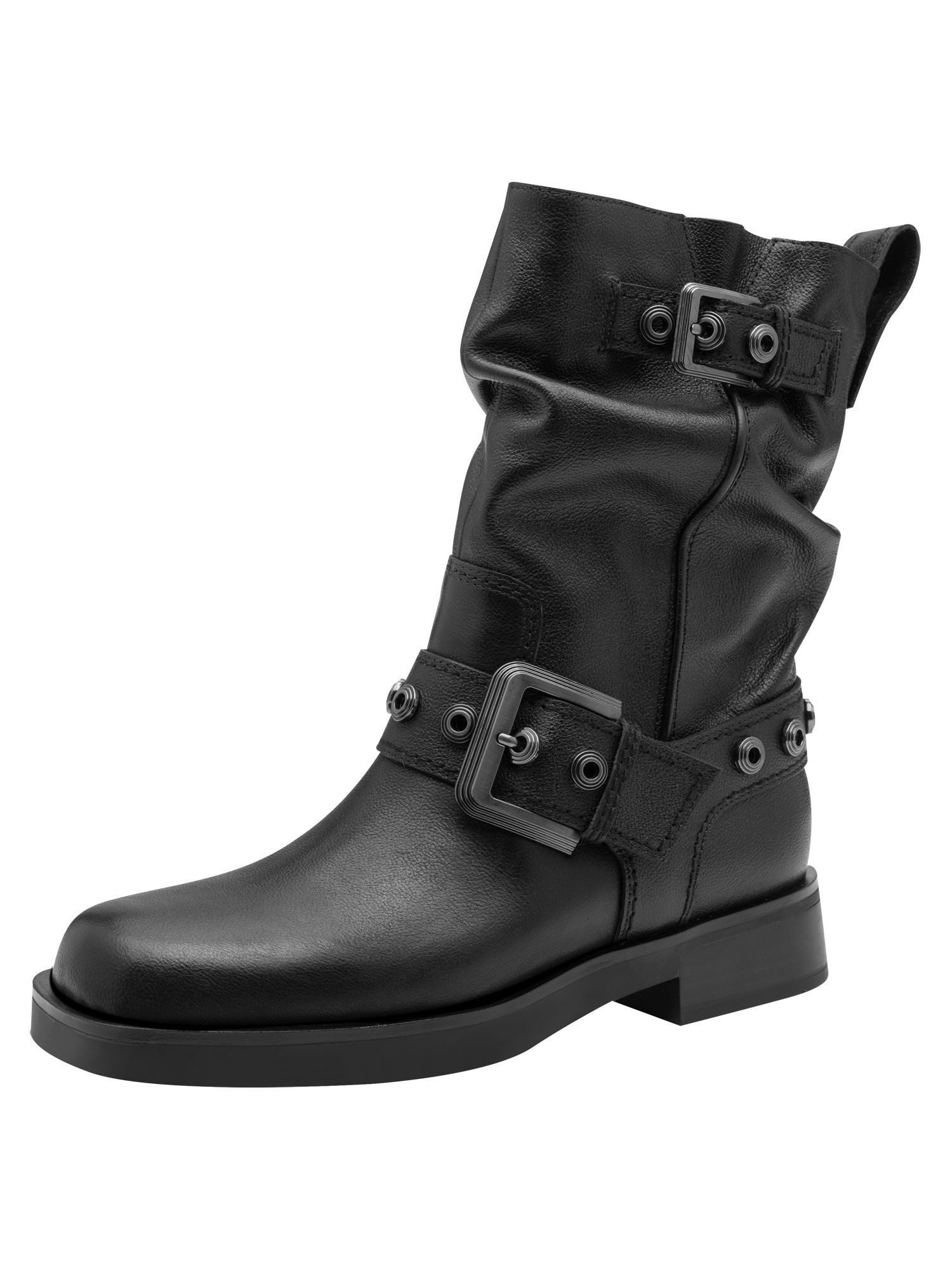 Tamaris aus Leder kein Absatz 1-25472-45 Stiefelette