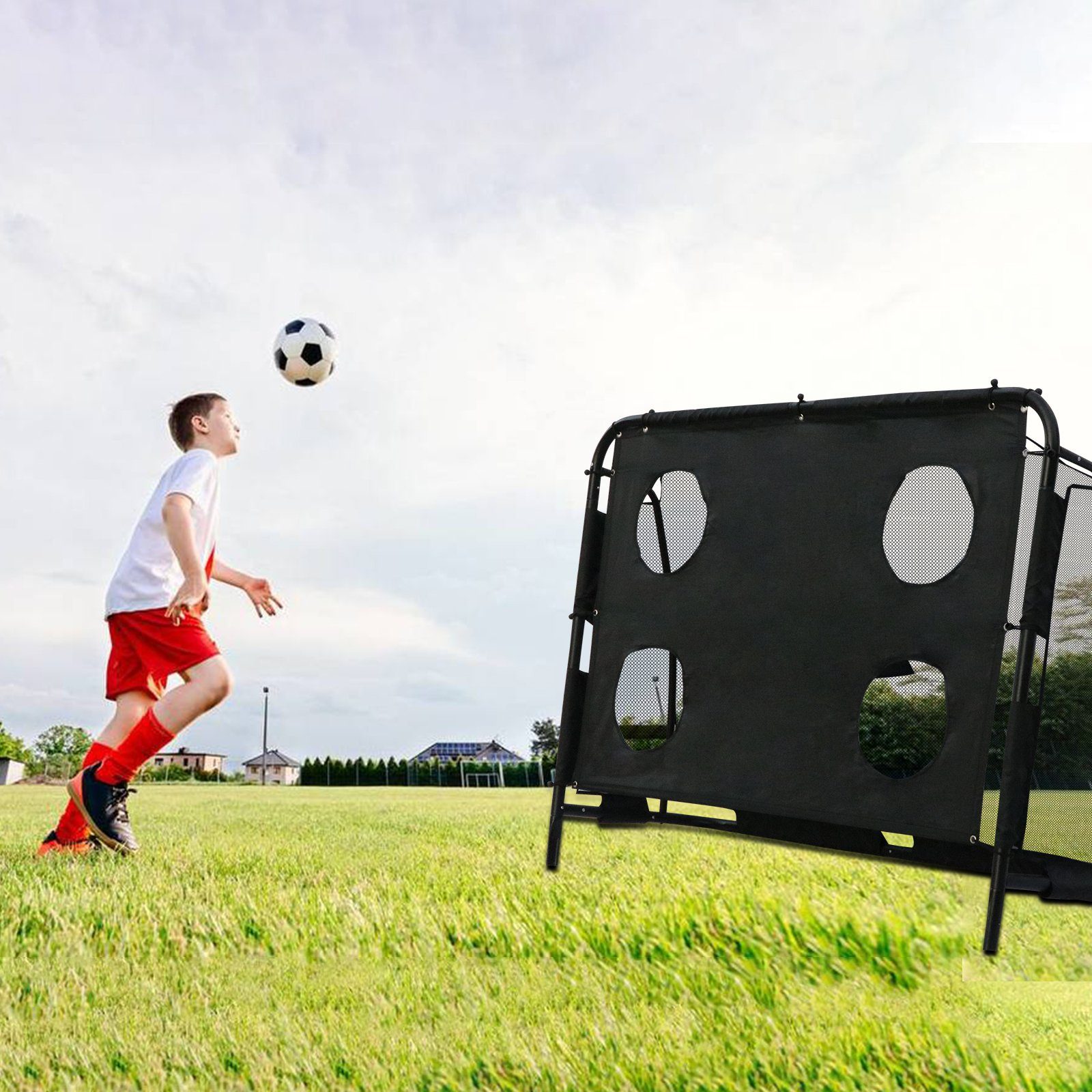 BIGTREE Fußballtor »Abnehmbares Kinderfußballtor, 2 in 1  Pop-Up-Fußballtür«, Fußballtür mit Türwand, Geeignet für Garten / Indoor /  Outdoor, 180 x 120 x 60 cm online kaufen | OTTO