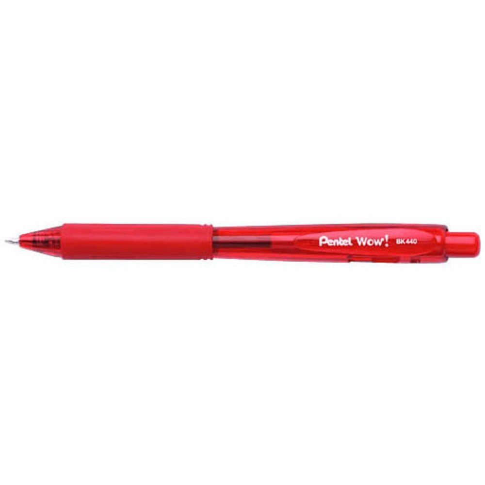 WOW BK440, rot Pentel Druckkugelschreiber Kugelschreiber PENTEL