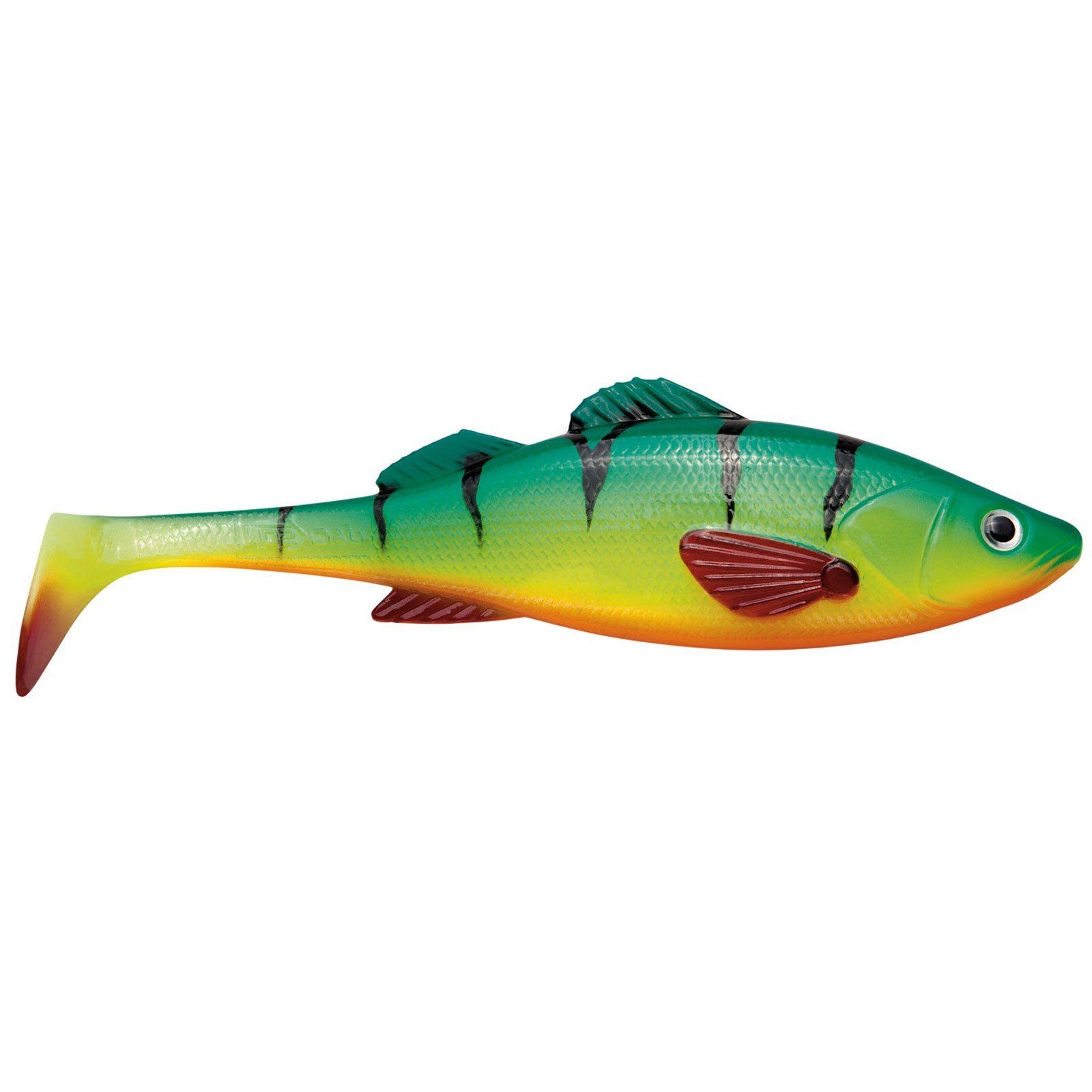 Jackson Fishing Kunstköder, Jackson Perch Gummifisch Fire 18cm The Perch