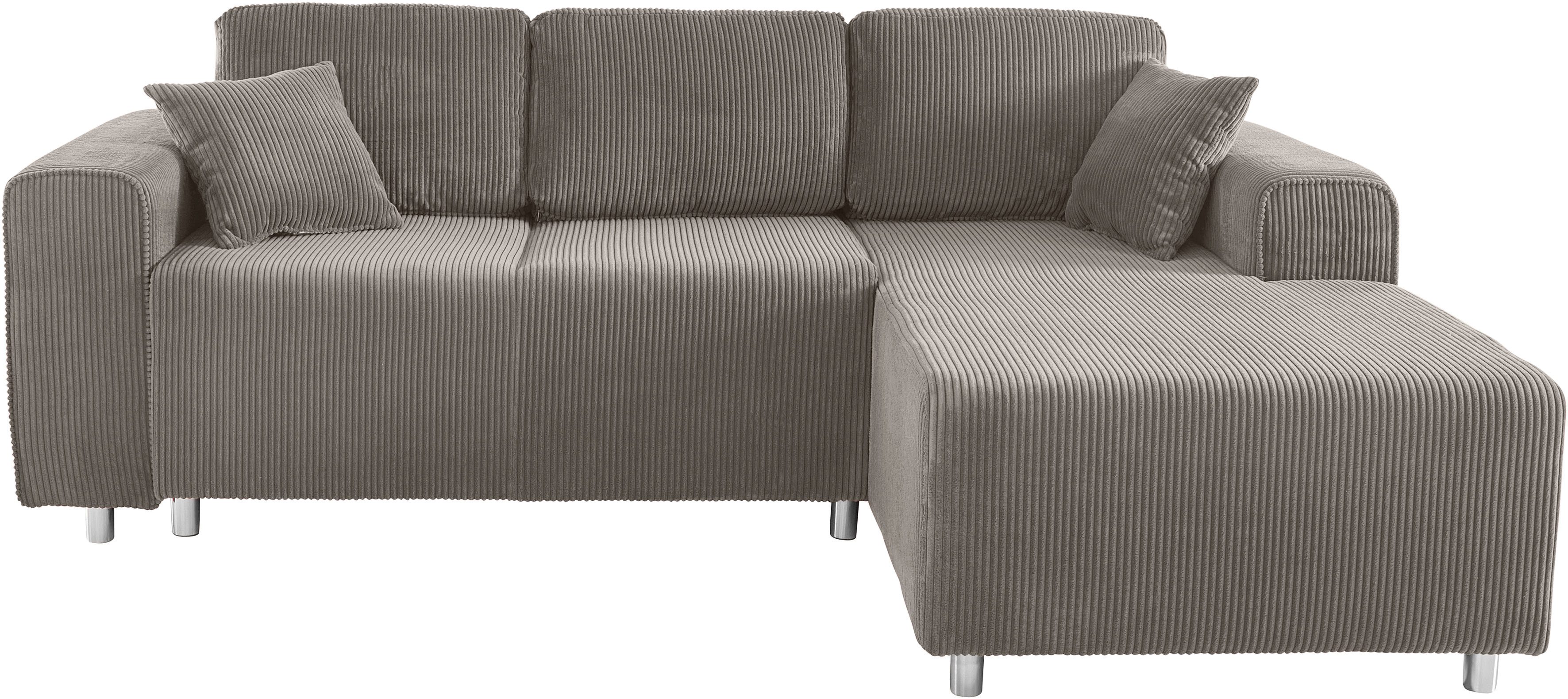 Home affaire Ecksofa Györ, L-Form, wahlweise günstig online kaufen