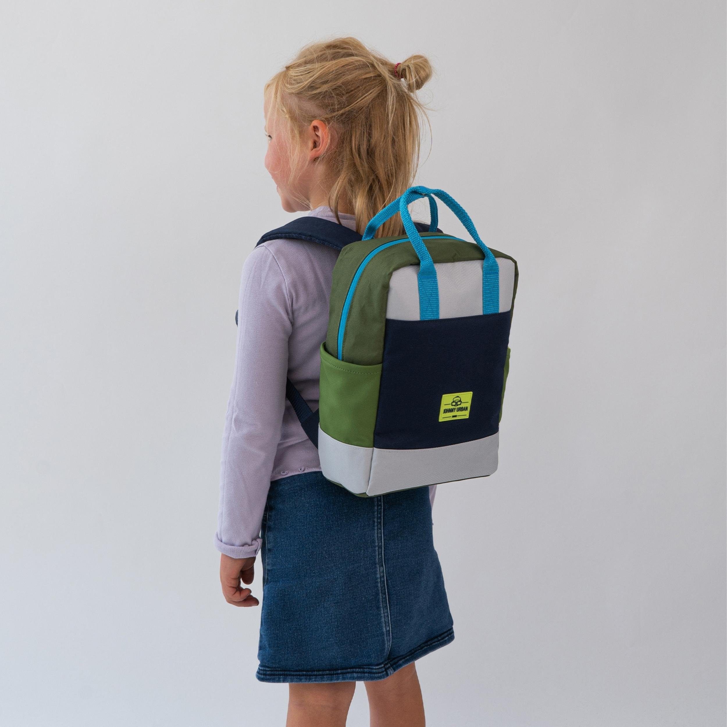 Johnny Urban Kinderrucksack Linus Junior Rucksack Kinder Mädchen Jungen, Weiche Polsterung, Recyceltes Material, Wasserabweisend