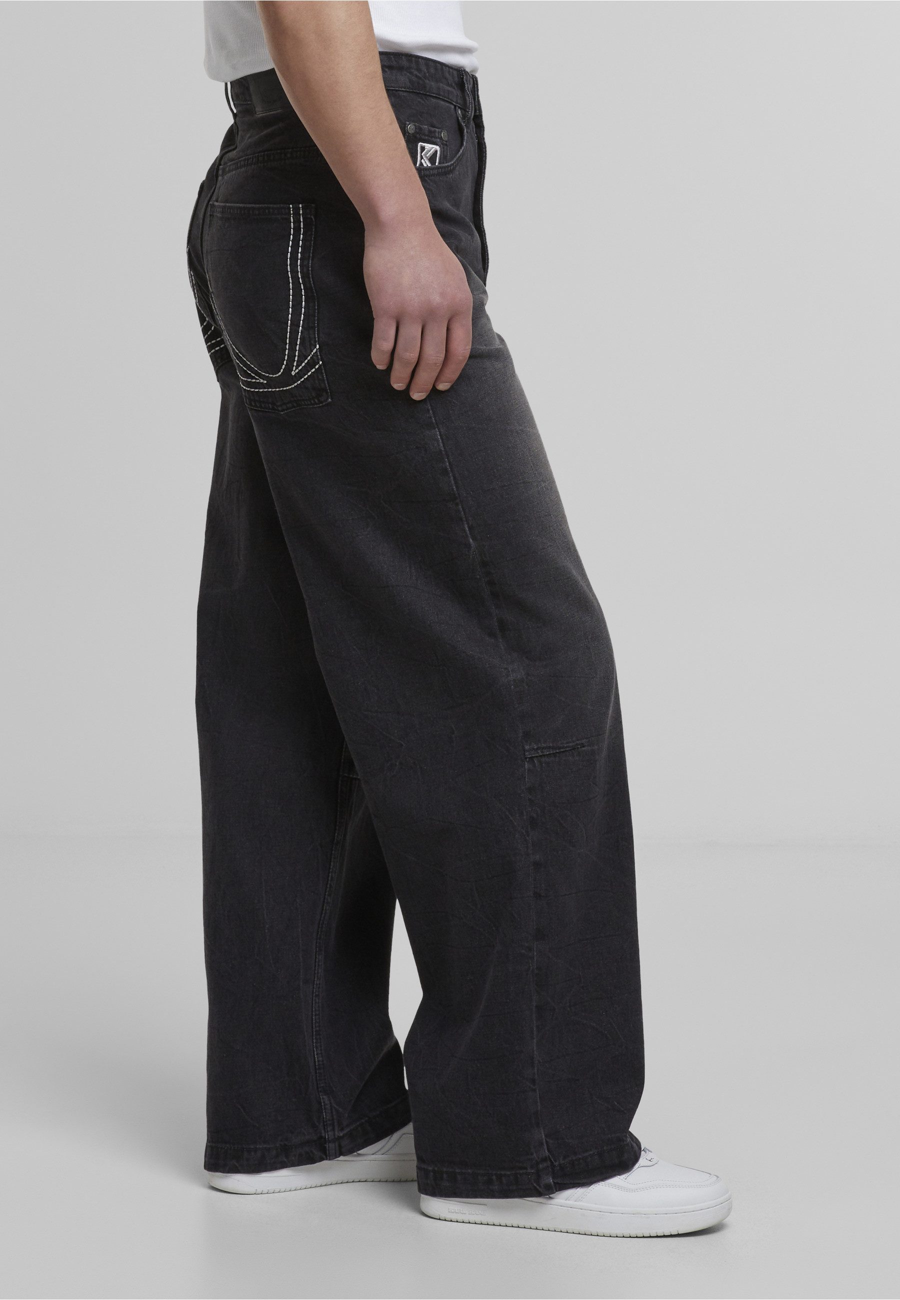 Karl Kani Bequeme Jeans Karl Kani KK SignatureTie Dye Denim