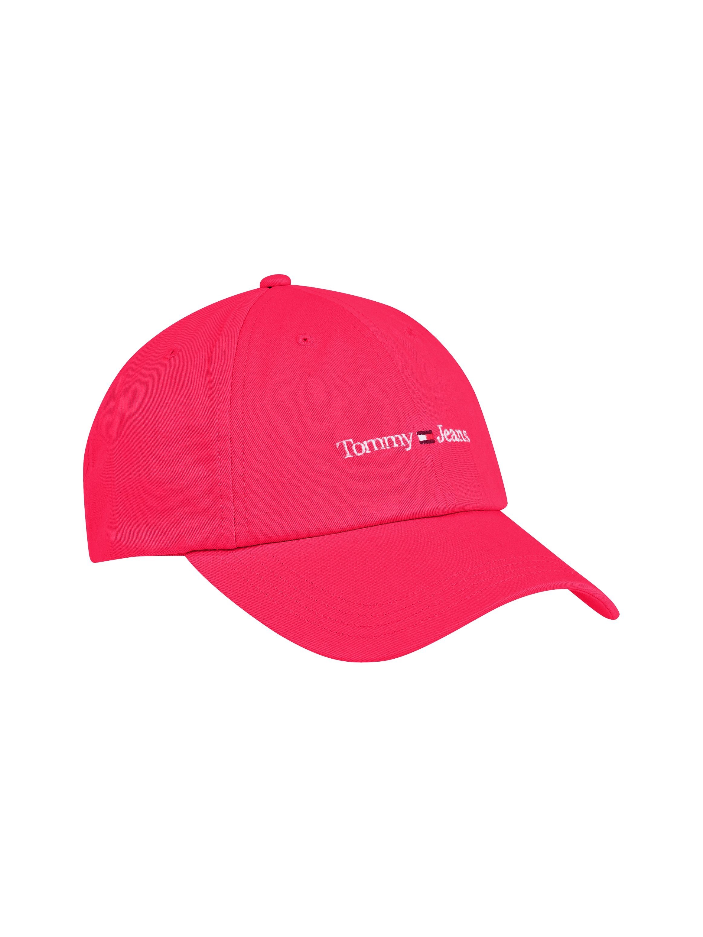 Logo-Branding Tommy TJW SPORT Cap dezentem Baseball Jeans mit CAP