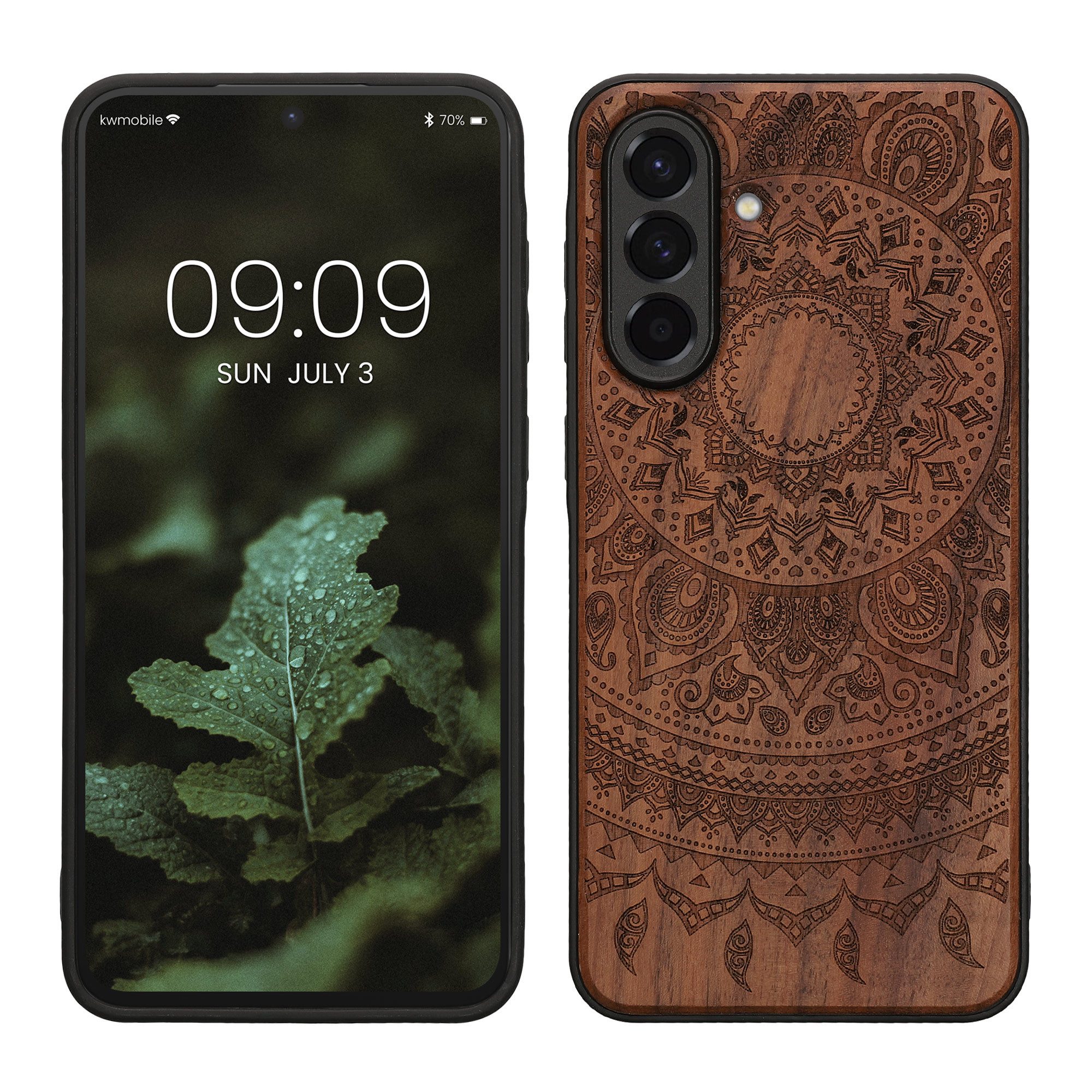 kwmobile Handytasche Hülle für Samsung Galaxy A56 5G (1-tlg), Handyhülle TPU Cover Bumper Case