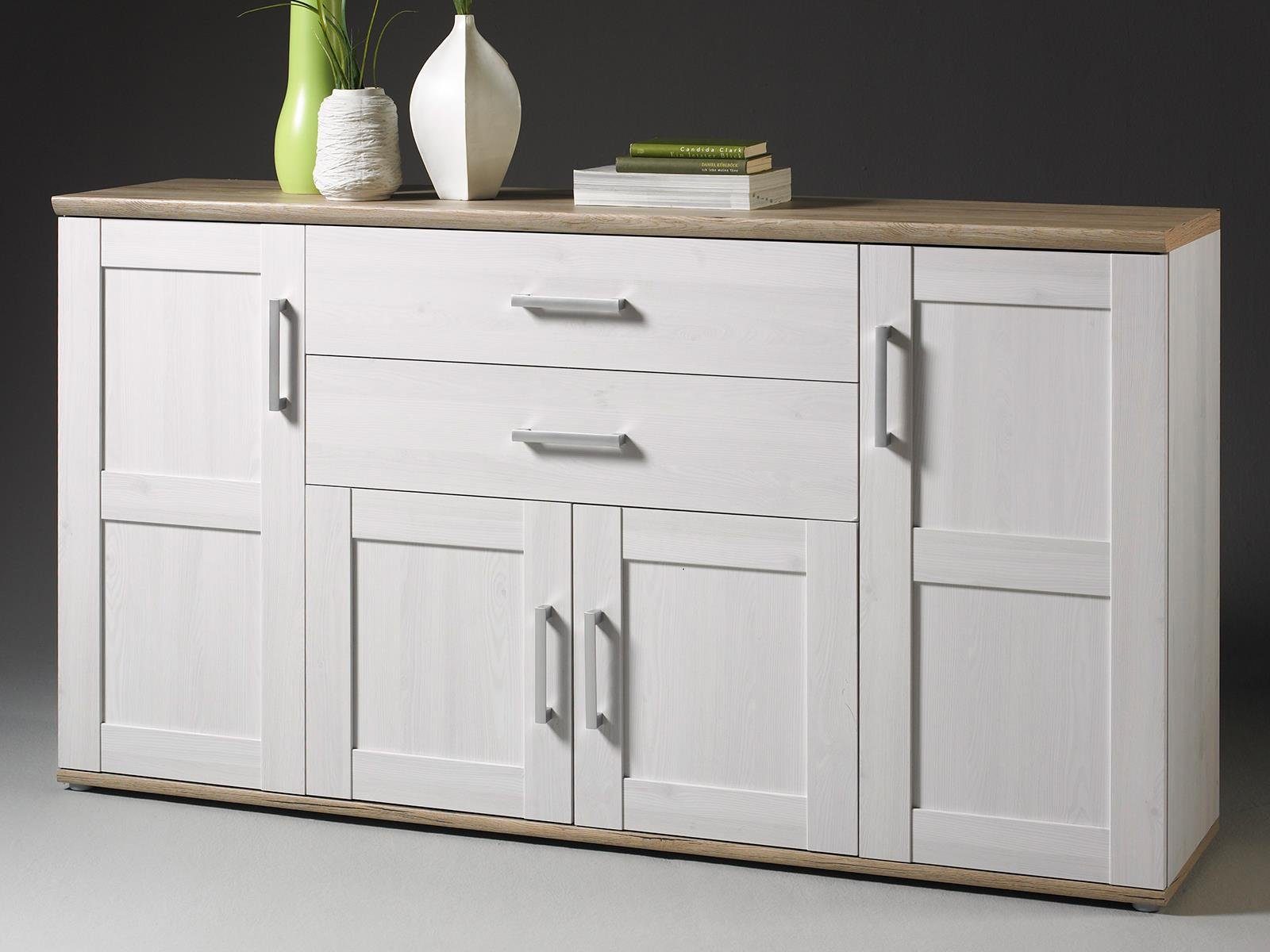 PREISBRECHER Sideboard Barbara, 186 x 100 x 46 cm (B/H/T)