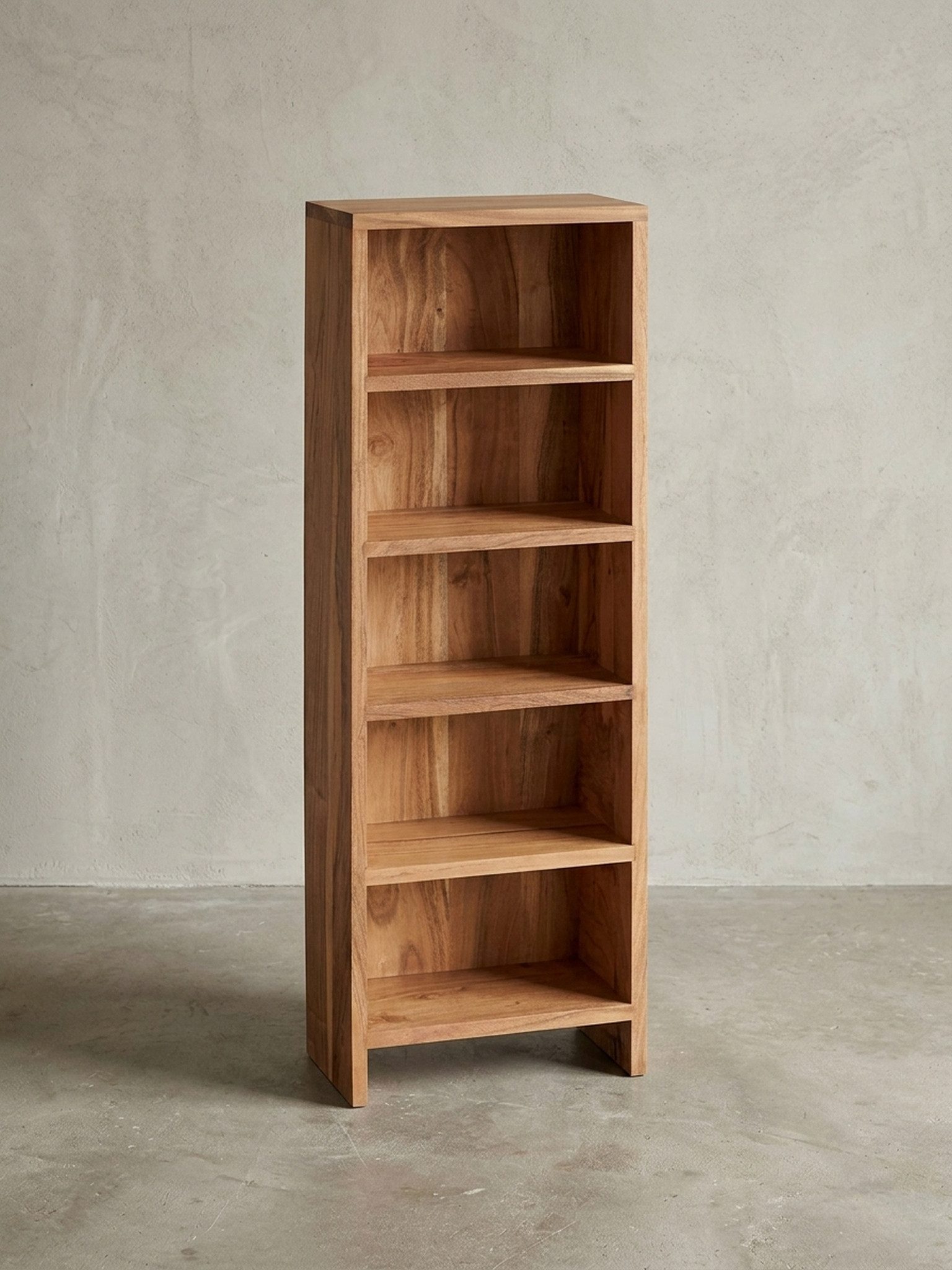 KADIMA DESIGN Standregal CD-Regal NAKO - Handgefertigt & pflegeleicht - Bis zu 100 CDs