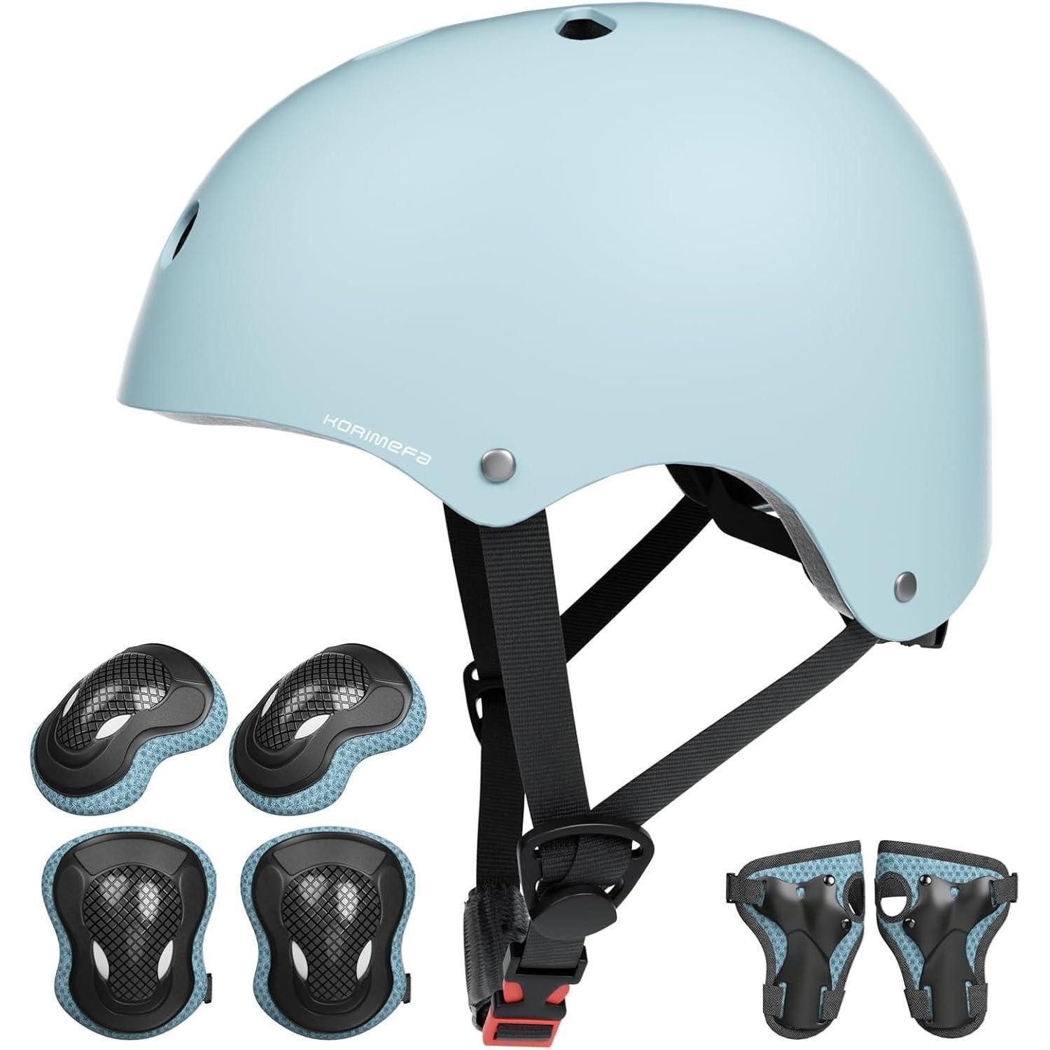 Kinderfahrradhelm Fahrradhelm Kinder Skaterhelm Verstellbar 48-57cm CE-Zertifizierung