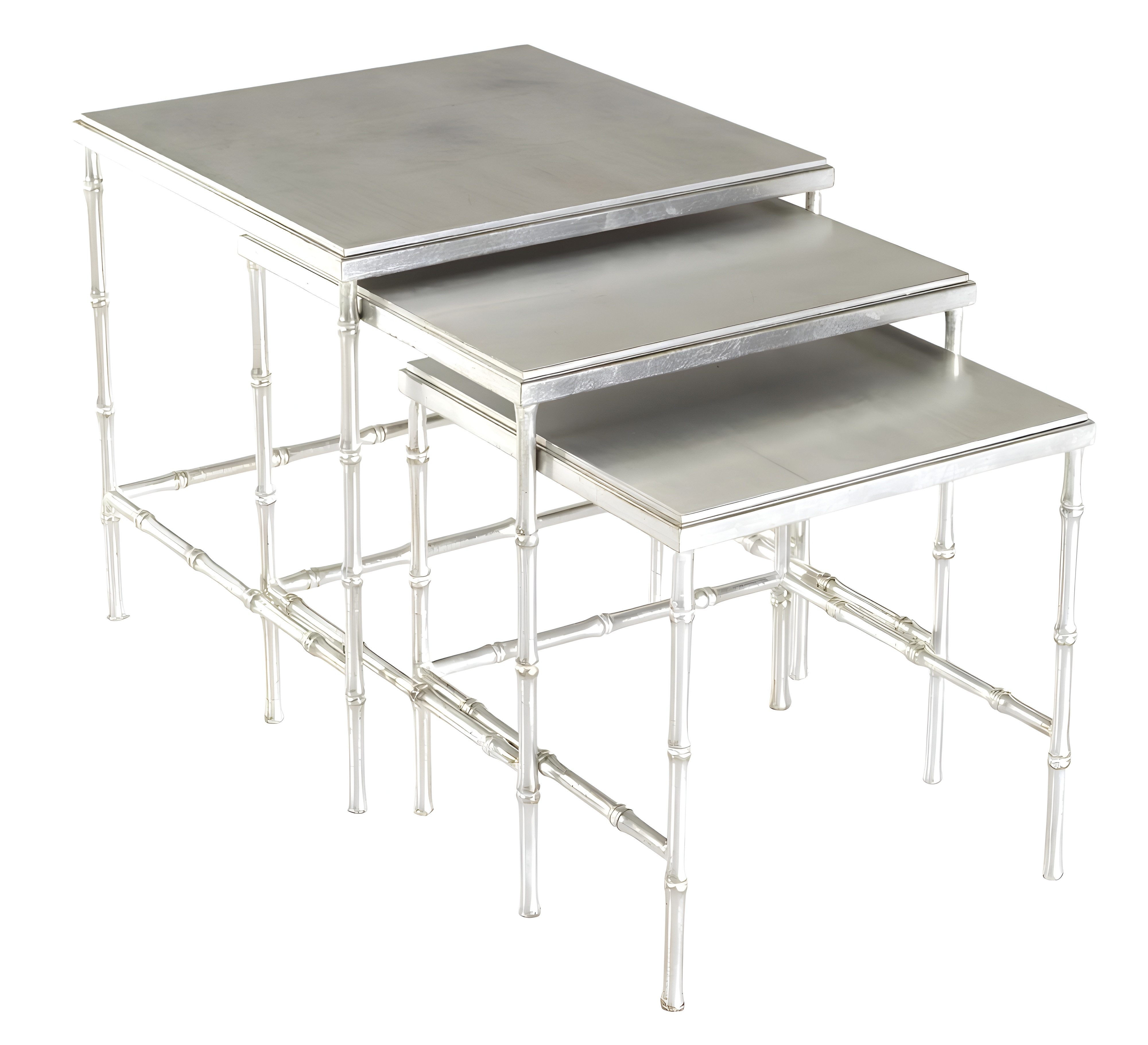 Xlmoebel Beistelltisch Eleganter Couchtisch aus hochwertigem Holz für modernes Wohnen (Packung, 3-St., 3x Couchtisch), Hergestellt in Europa
