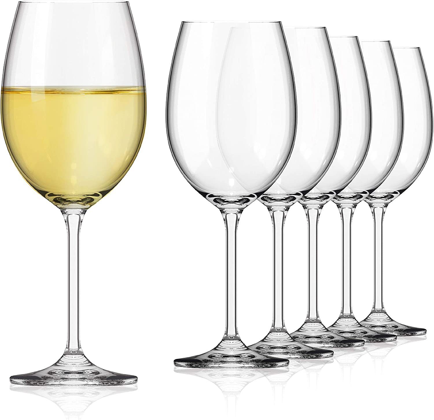 Weißweinglas Weingläser Weisswein Set 6 Stk - Weissweingläser
