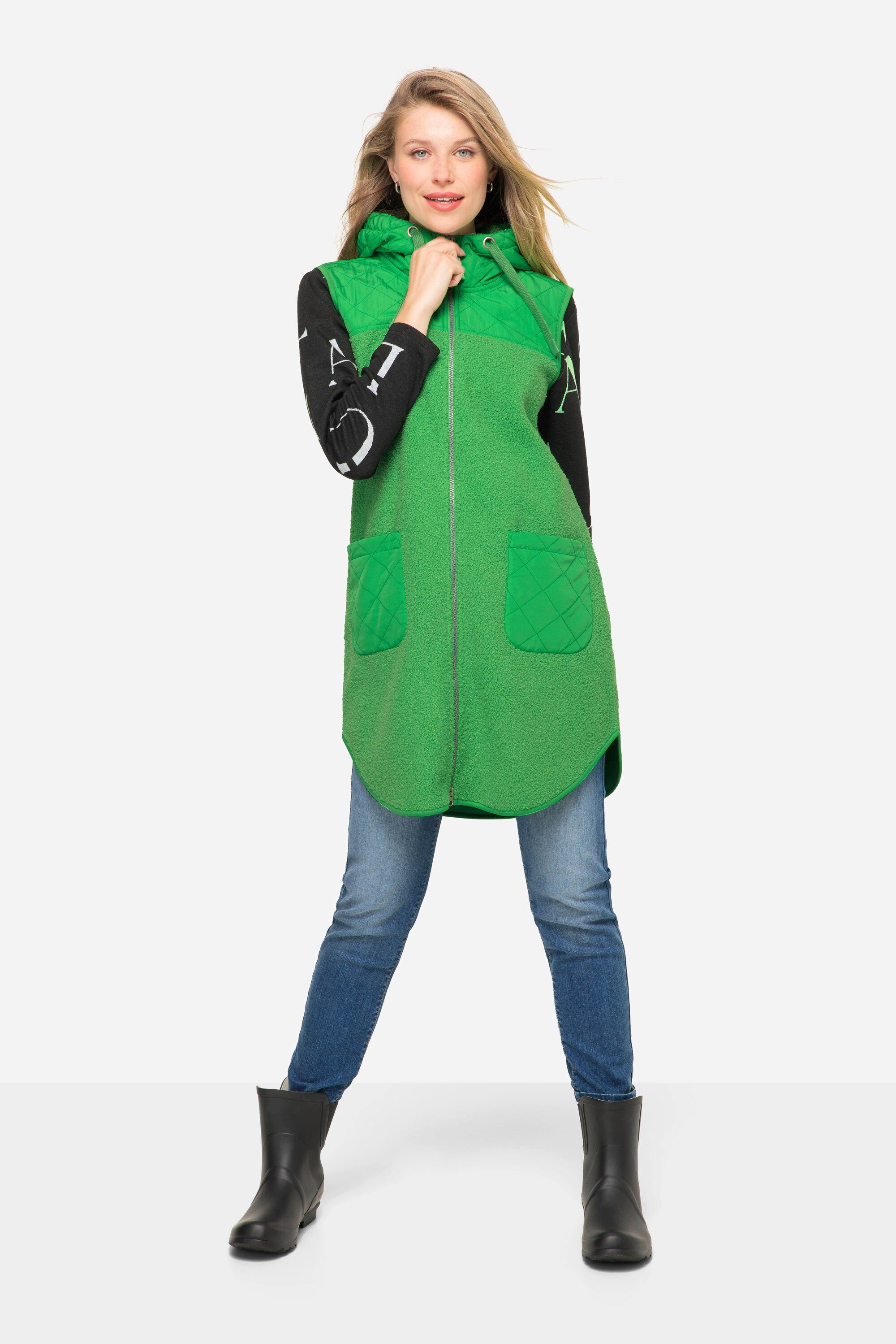 Laurasøn Steppweste Weste Teddyfleece und Stepp günstig online kaufen