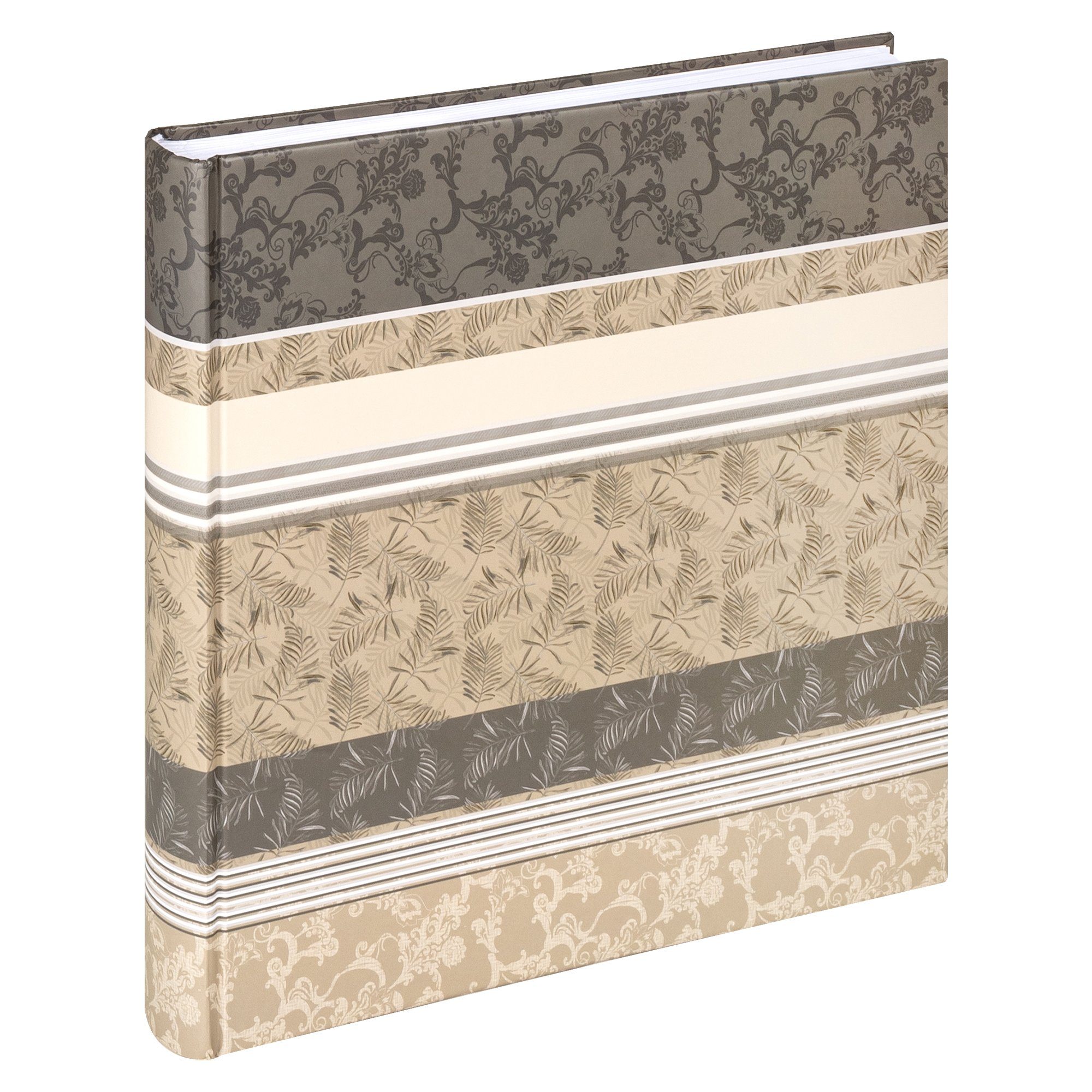 Walther Design Fotoalbum Designalbum Pheline, buchgebundenes Album, laminierter Kunstdruckeinband
