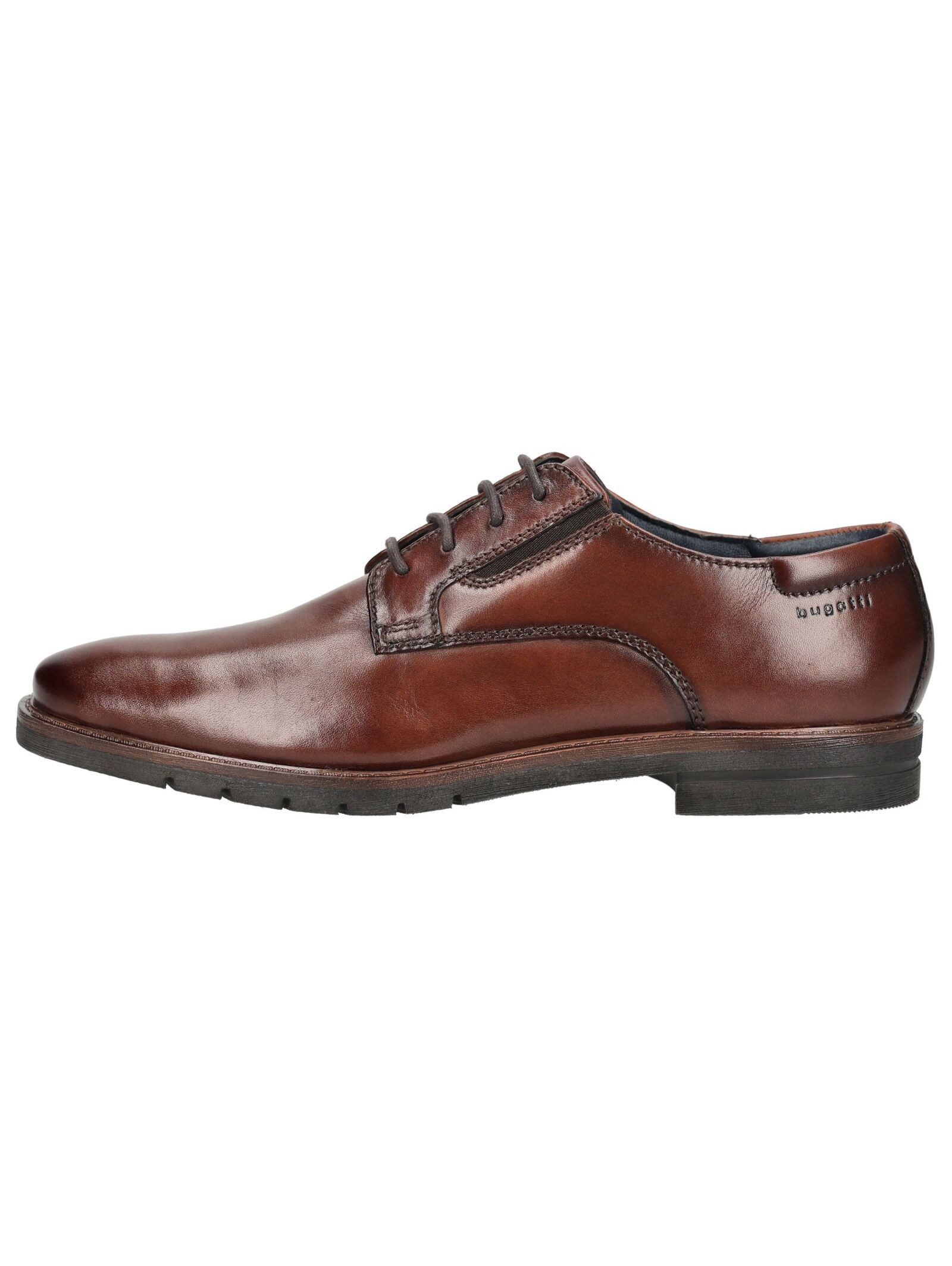 bugatti bugatti Businessschuhe Glattleder Schnürschuh