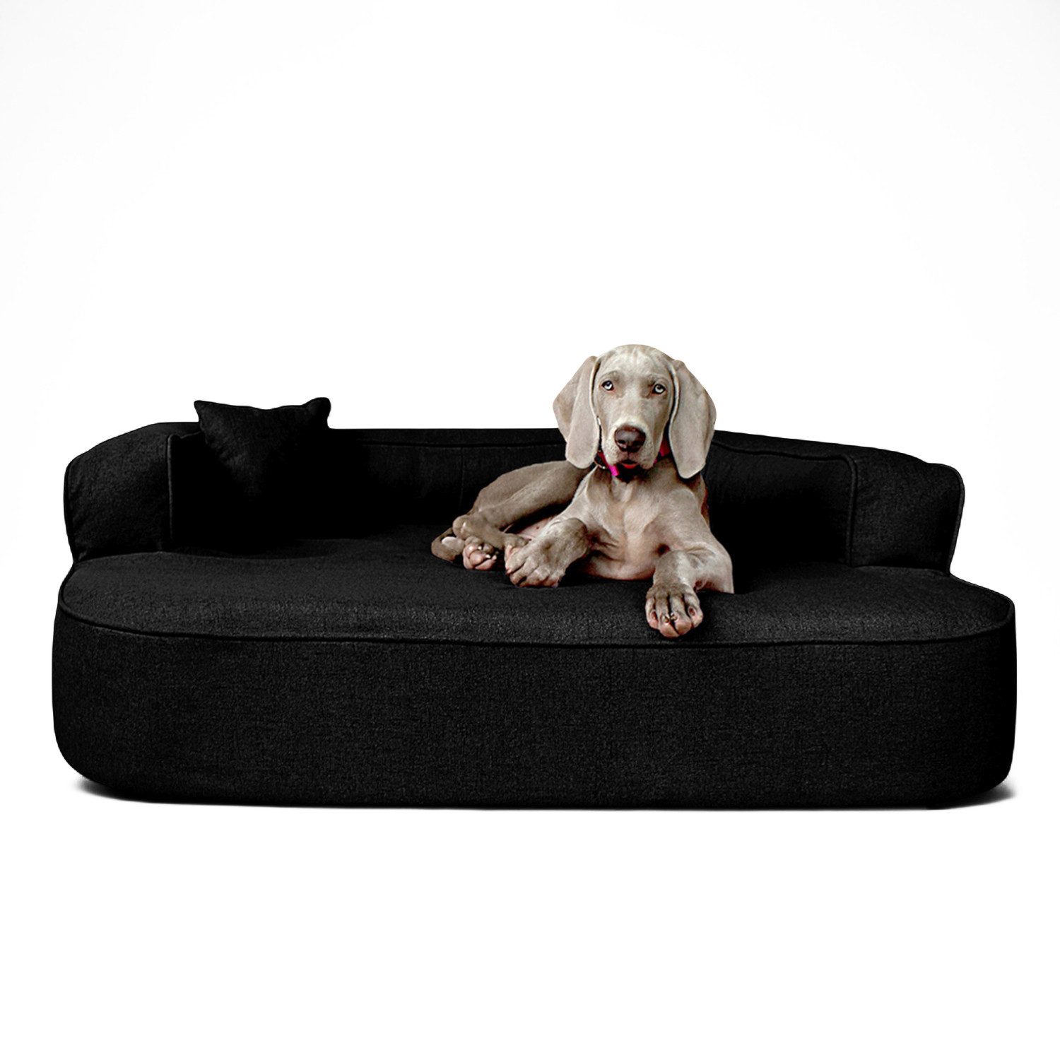 Tierbett Orthopädisches Hundesofa LOTTE VISCO PLUS Webstoff meliert