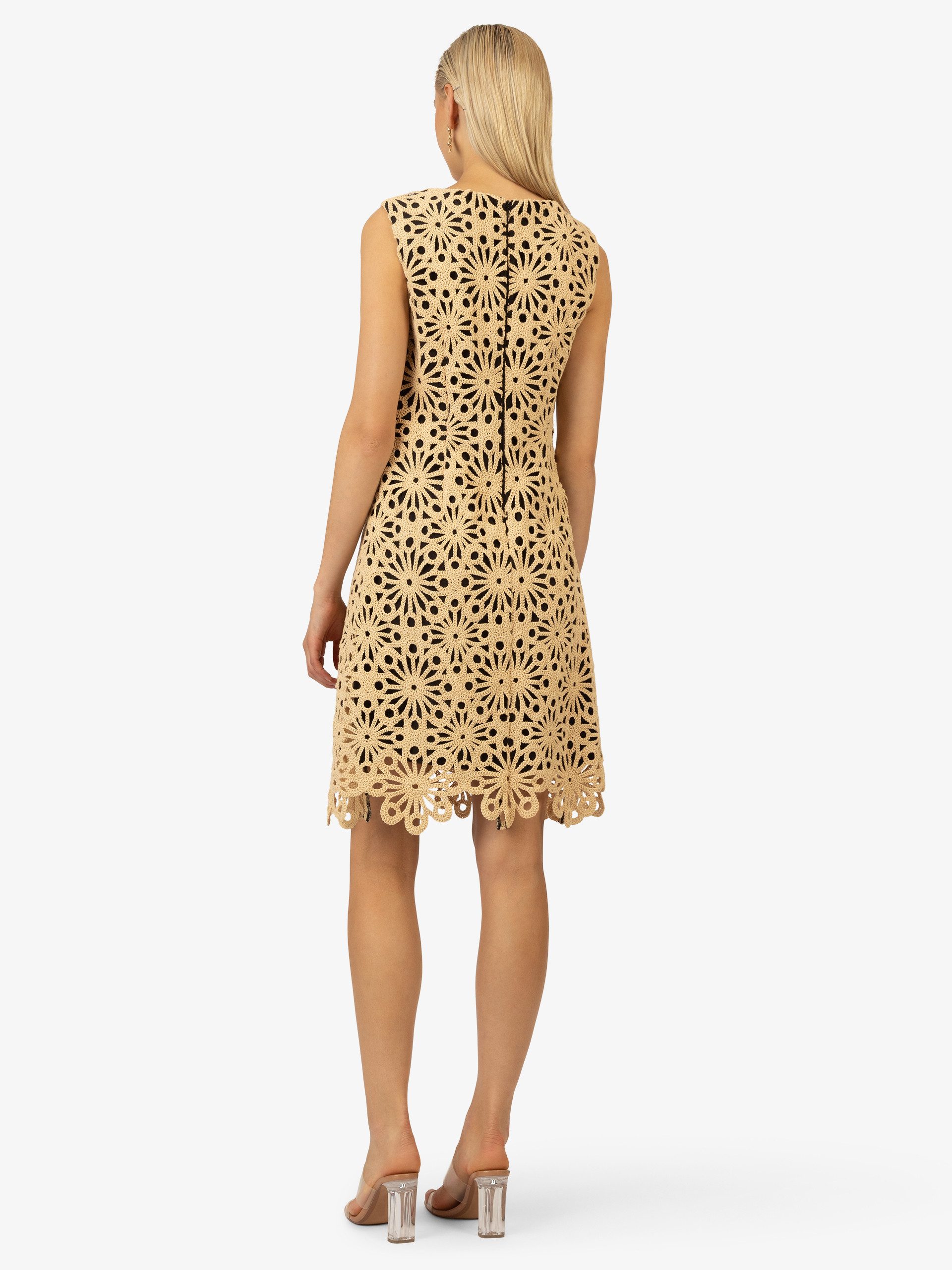 Kraimod Cocktailkleid mit großflächigem Blumenmuster