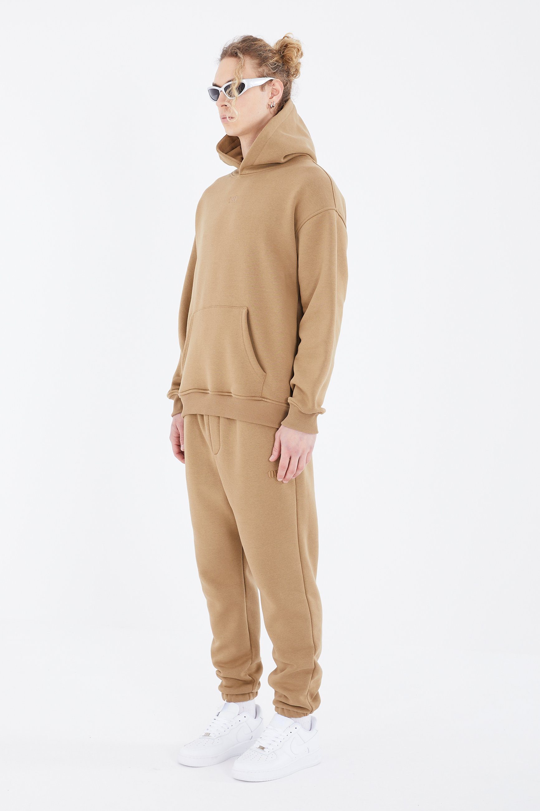 OSSY HOMER Jogginganzug Basic Jogginganzug Set Oversize Fit Hoodie Jogger