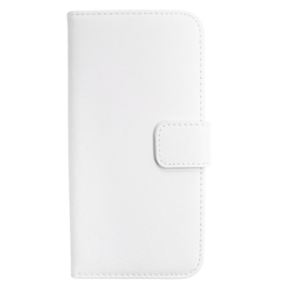 Handytasche Book Case Handyhülle für HTC M8 Weiß Schutz Tasche (Book Cover)