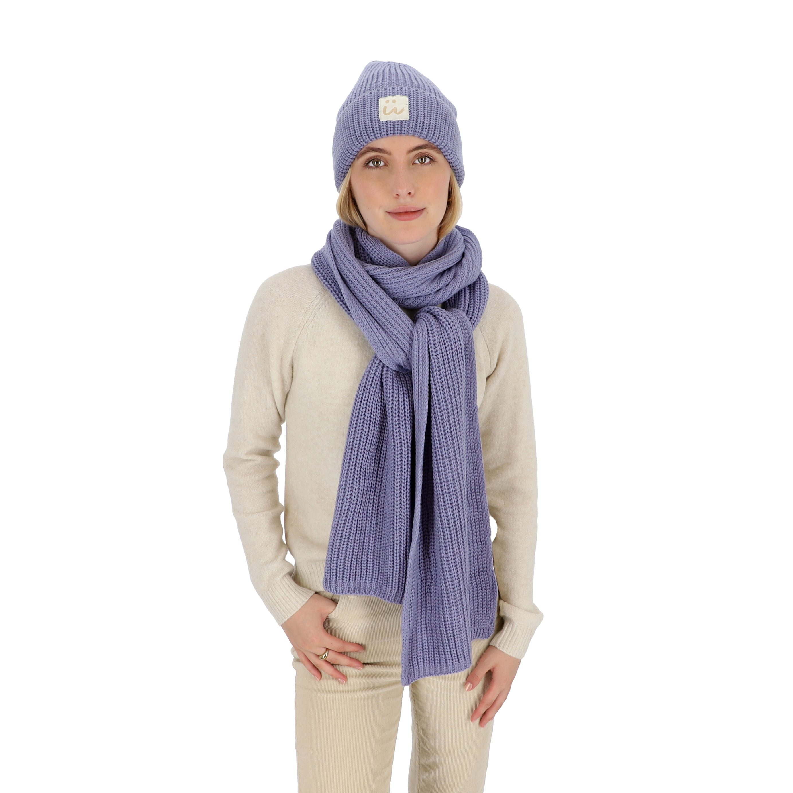 halsüberkopf Accessoires Modeschal Strickschal mit Rippe, in tollen Farben! günstig online kaufen