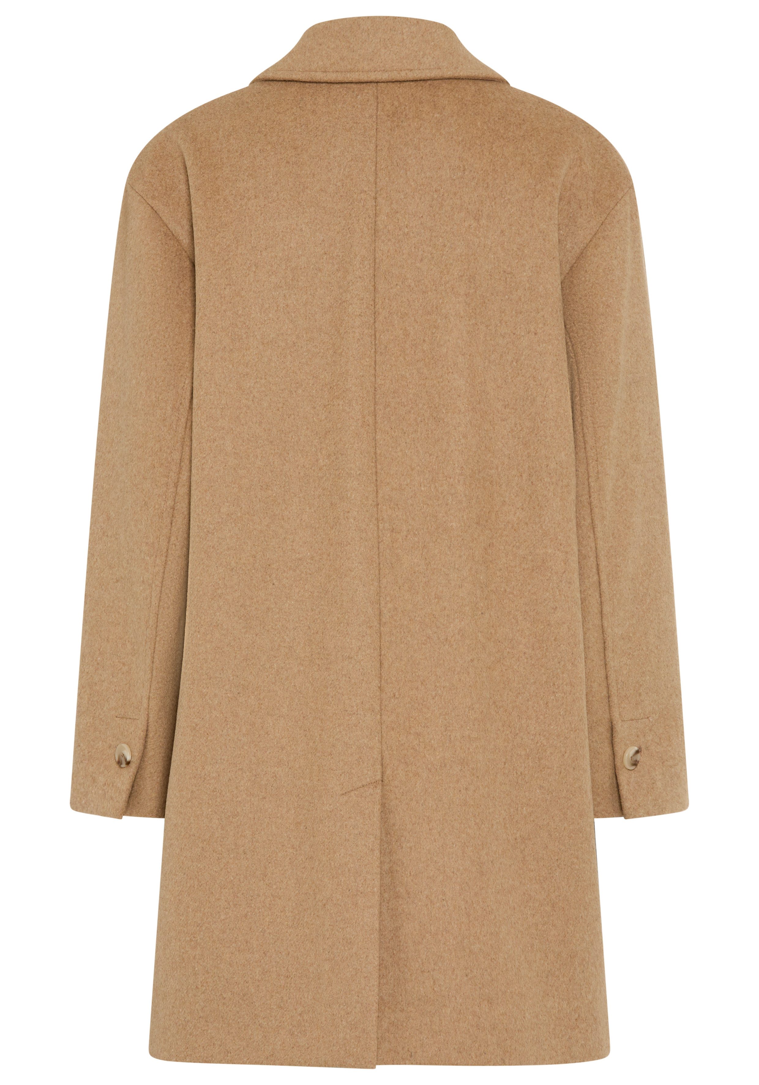 BOSS ORANGE Kurzmantel Calesarina Premium Damenmode Blazermantel aus Woll-Mix
