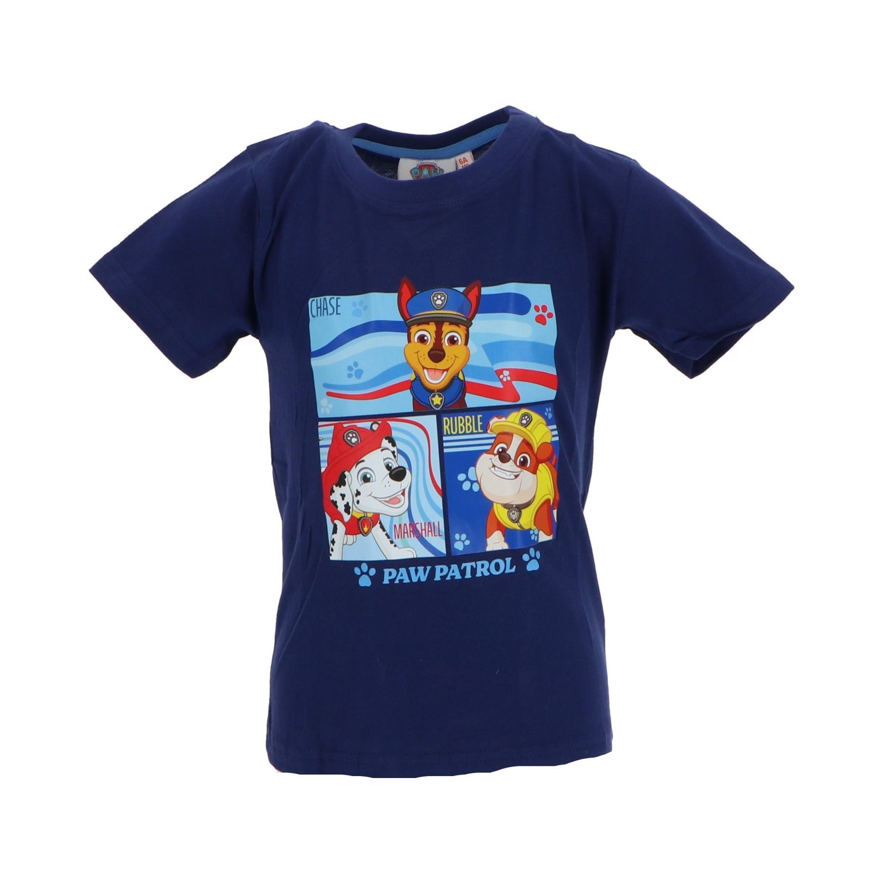T-Shirt Paw Patrol Kinder T-Shirt mit Aufdruck aus Baumwolle kurzarm
