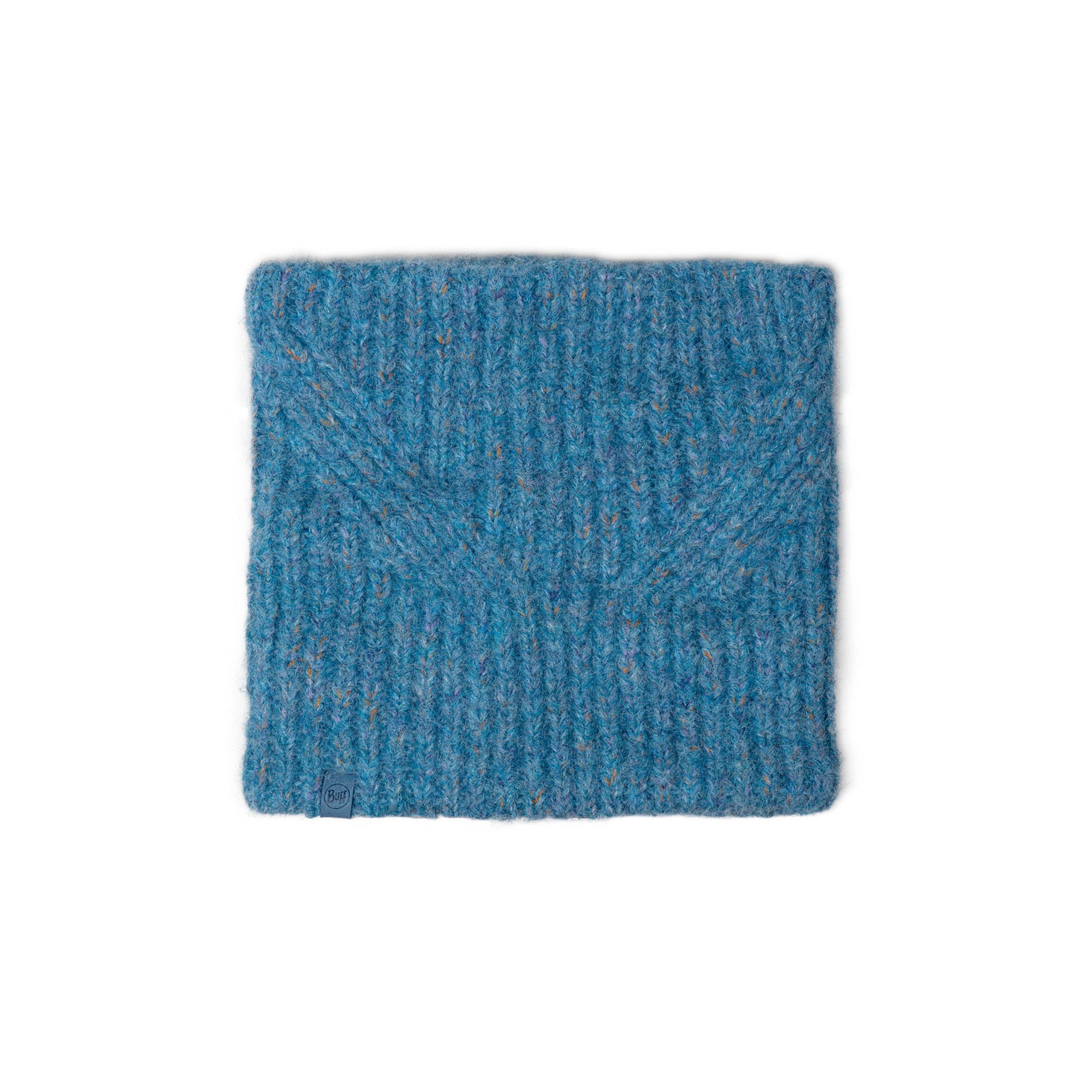 Buff Halstuch Knitted & Fleece Neckwarmer BLUE