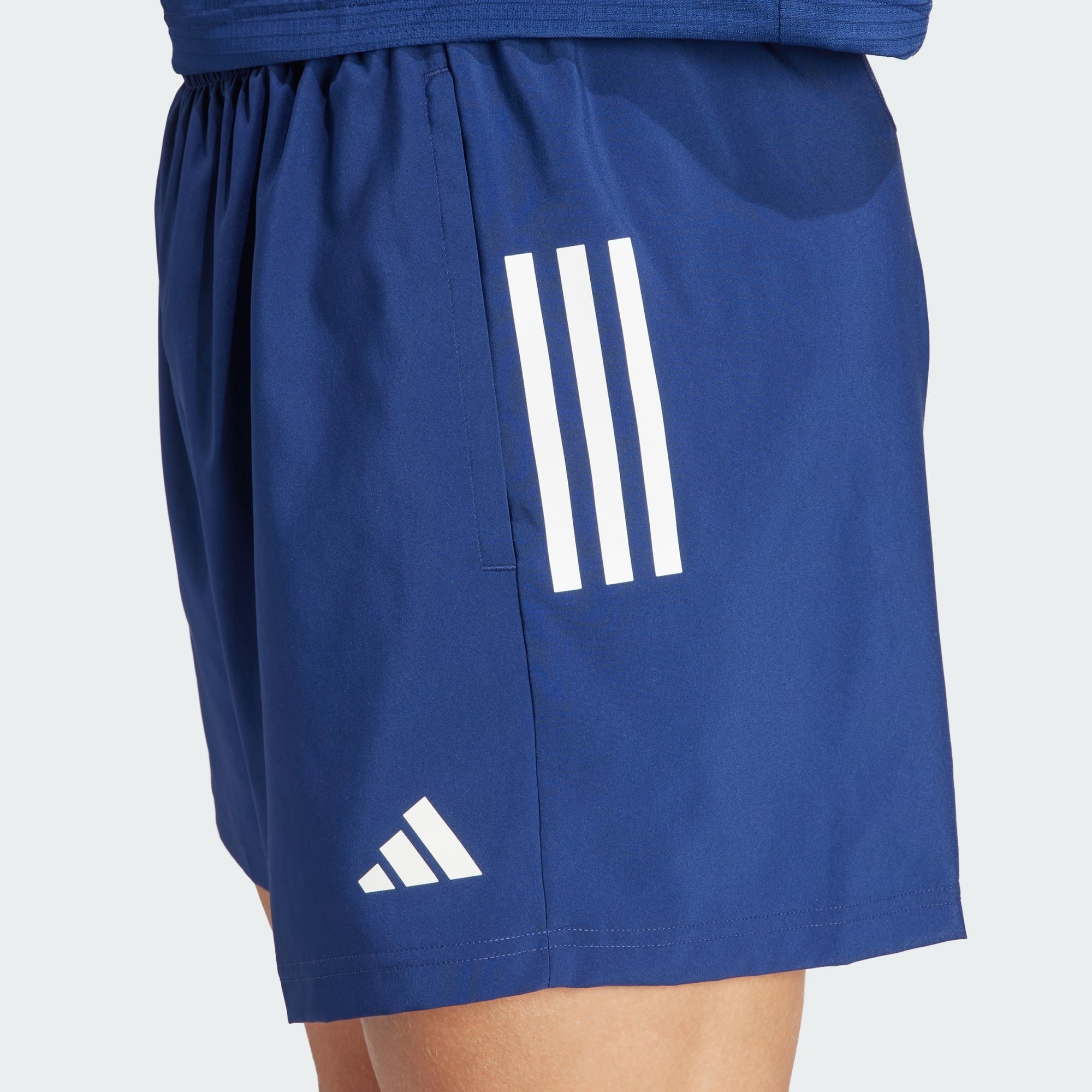 RUN OWN adidas THE Performance SHORTS Laufshorts Dark Blue