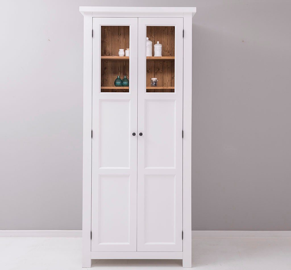 Massivholzmoebel-Becker Gewürzregal Gewürzschrank aus Massivholz, Geschirrschrank