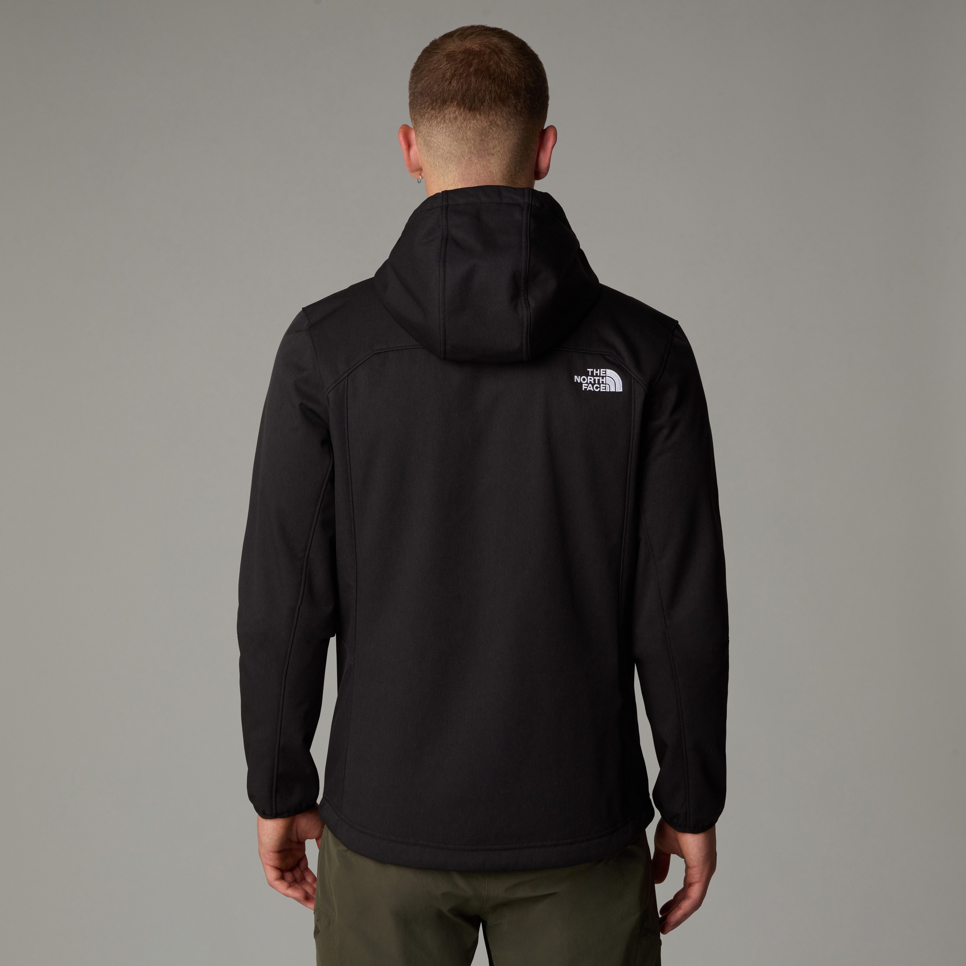 The North Face Softshelljacke windabweisend, mit verstellbarer Kapuze, mit anpassbarem Saum