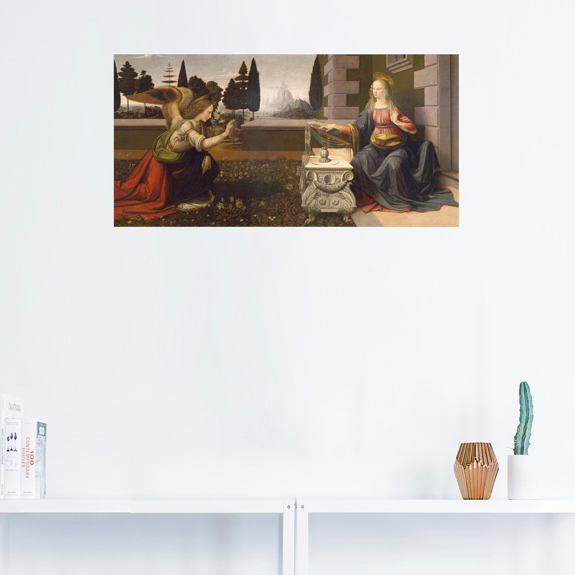als Verkündigung Artland Wandaufkleber Poster Mariae. in Ca. Die Religion oder (1 Wandbild Größen St), Leinwandbild, 1475-1480., versch.