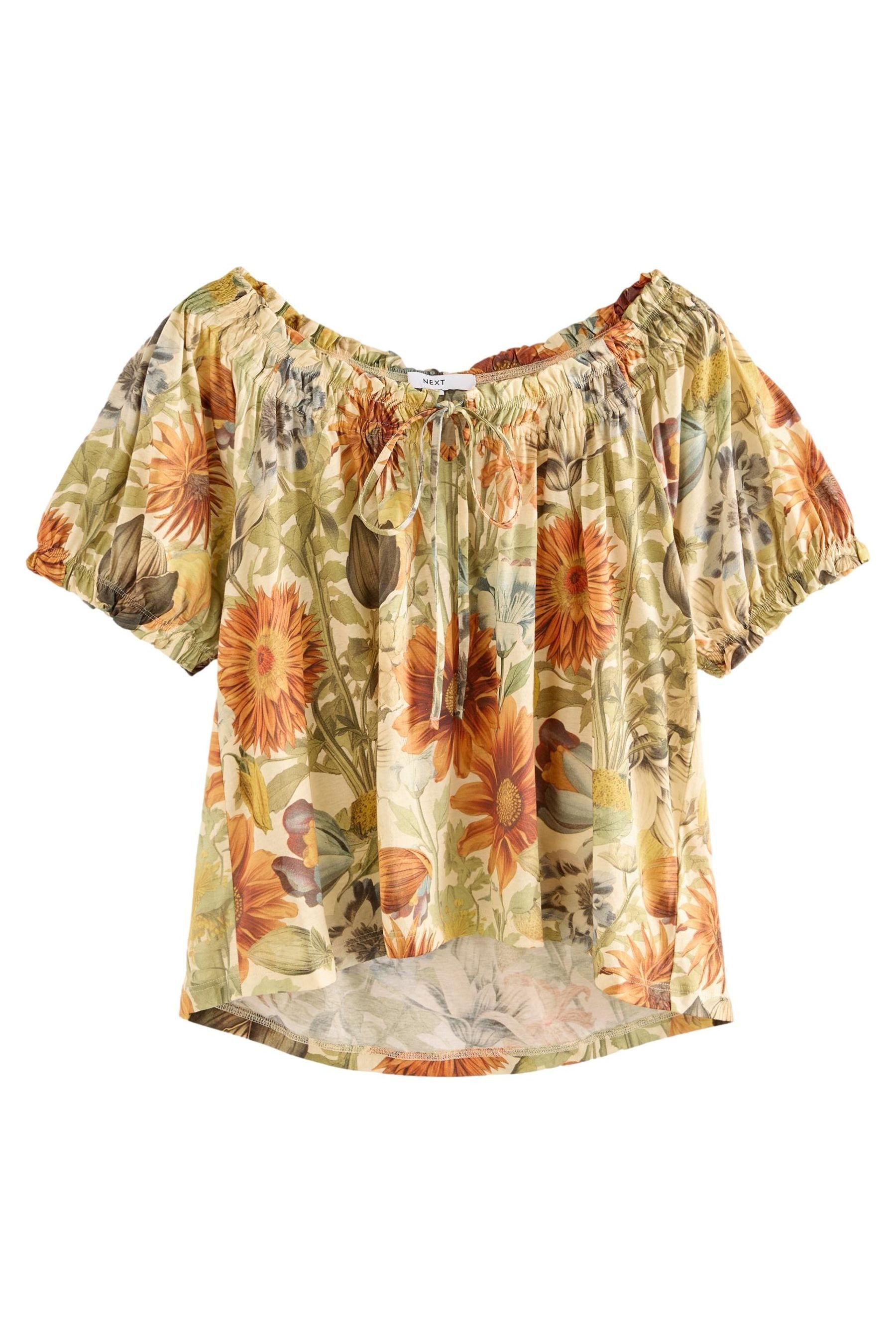 Next Blusenshirt Kurzärmelige Bluse mit gerafftem günstig online kaufen
