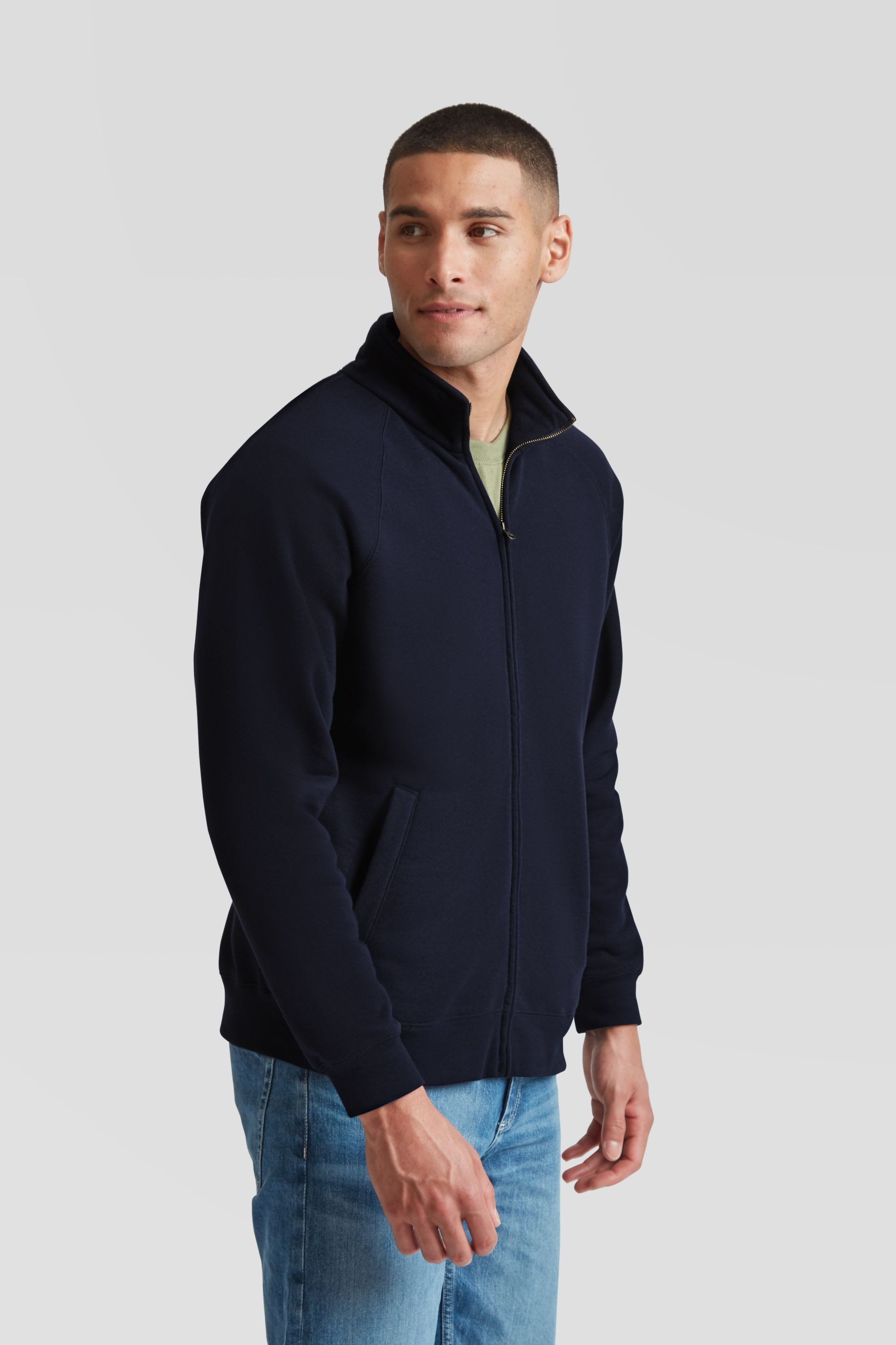 Fruit of the Loom Sweatjacke Fruit of the Loom Premium Sweat Jacket – Bild 4 von 5
