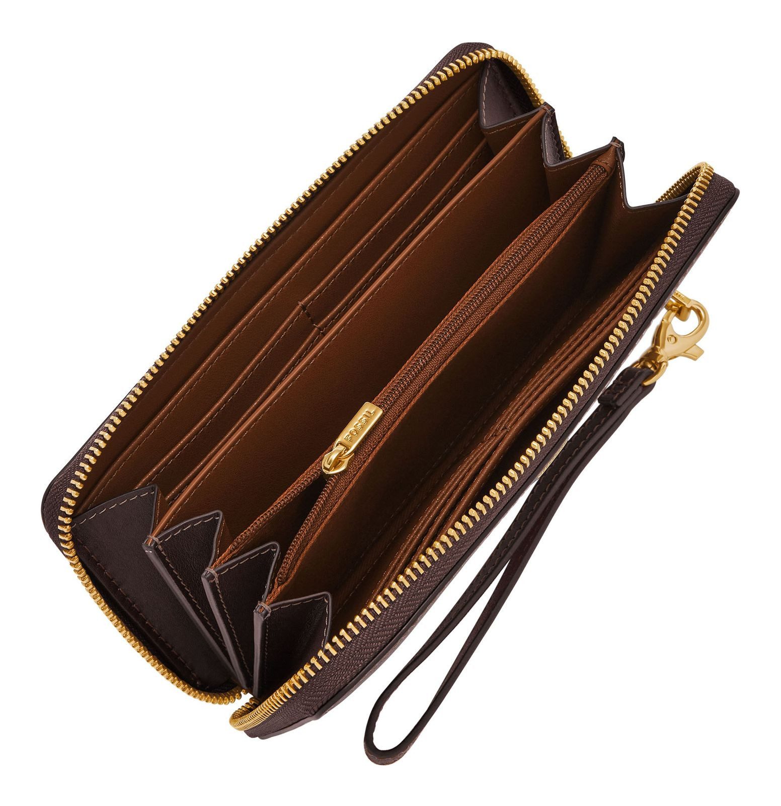 Fossil Geldbörse Zip Continental Wallet, aus echtem Leder günstig online kaufen