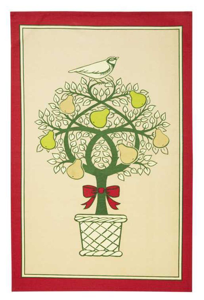 Ulster Weavers Geschirrtuch Partridge In A Pear Tree, (Set, 1-tlg., Set), Baumwolle Geschirrtuch, ca.48x74 cm perfekte Ergänzung für Ihre Küche