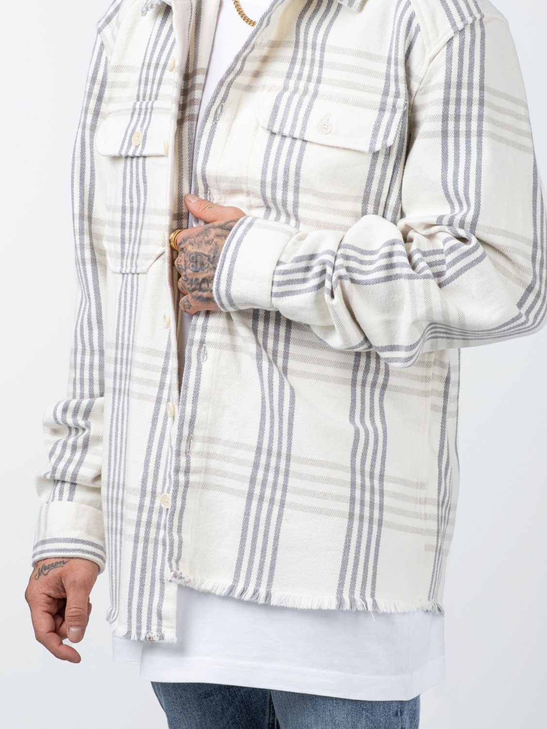 Drykorn Langarmhemd Drykorn Phasmo Overshirt