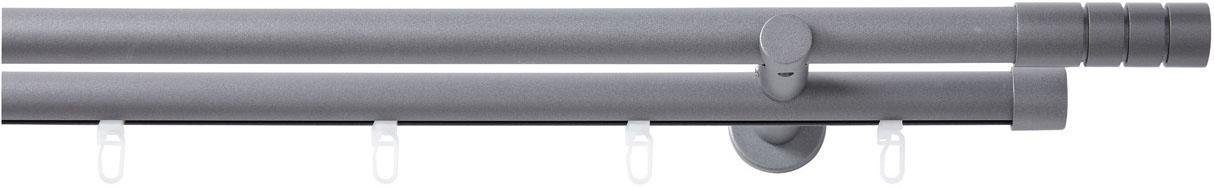 Good Life Kombi-Vorhangstange "Ranura" Ø 20 mm 2 läufig-läufig Fixmaß günstig online kaufen
