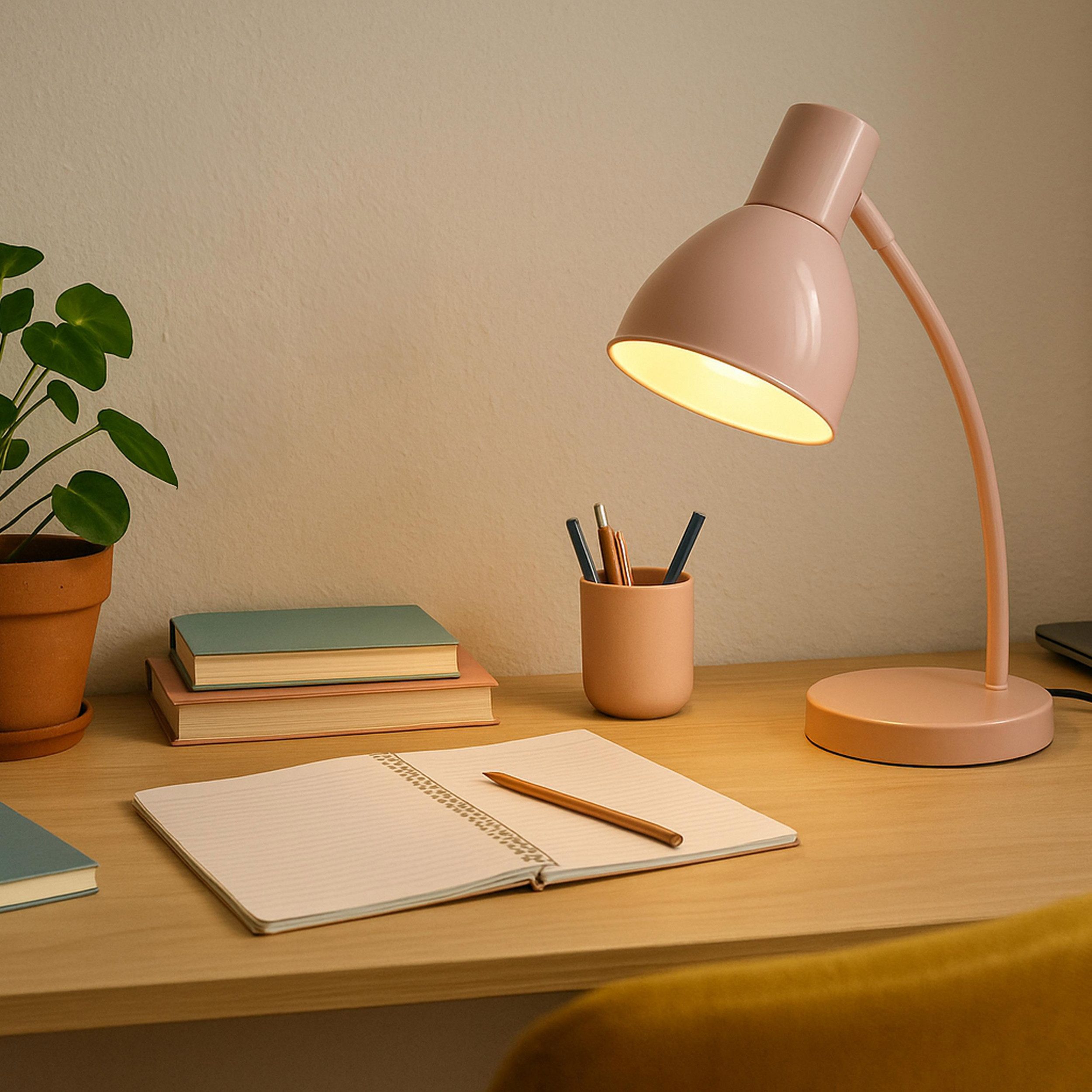 Lightbox Tischleuchte, ohne Leuchtmittel, Schreibtischleuchte E14, 43 cm, M günstig online kaufen